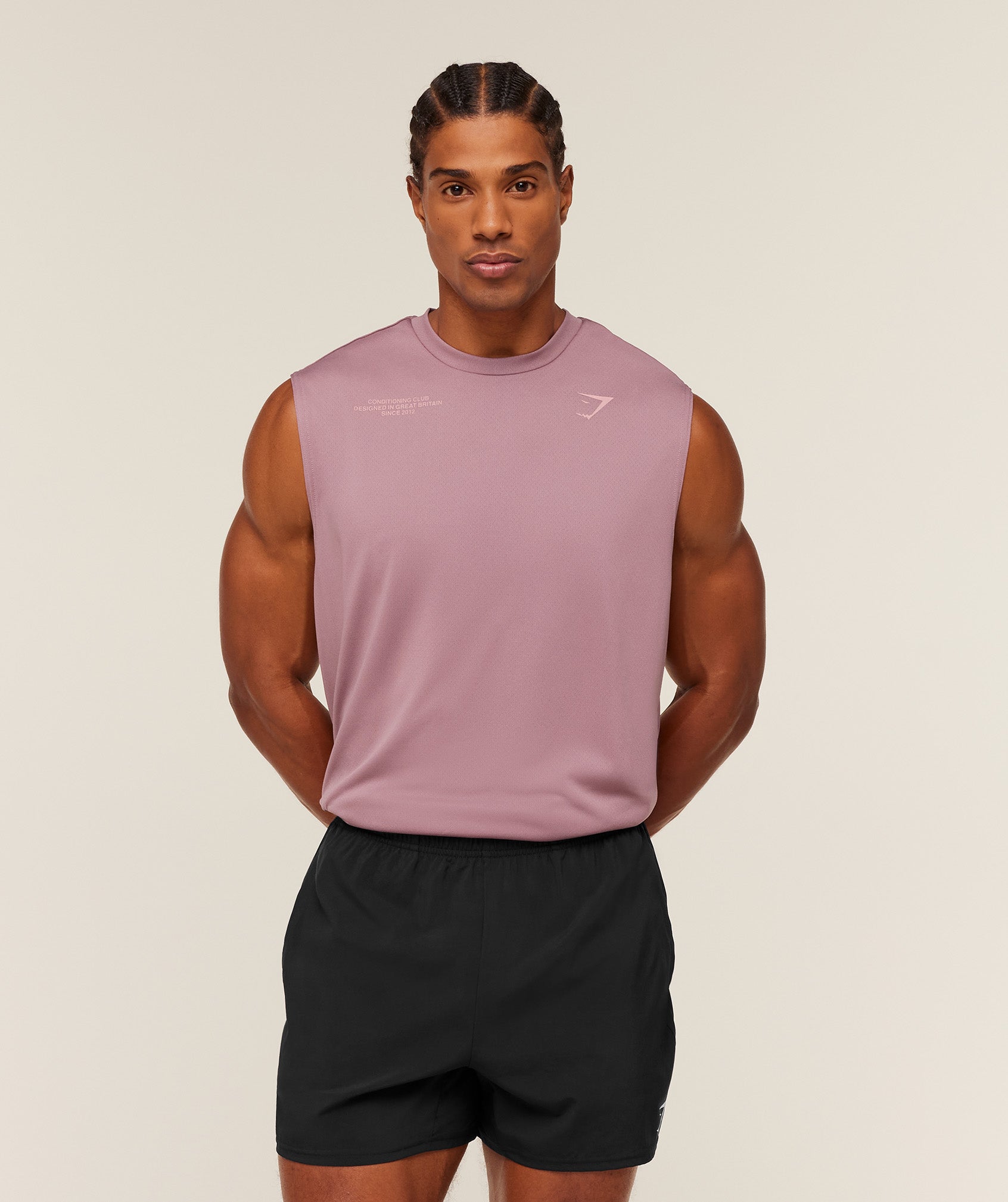 Gymshark Conditioning Club Tank - GS Calm Pink/GS Light Pink