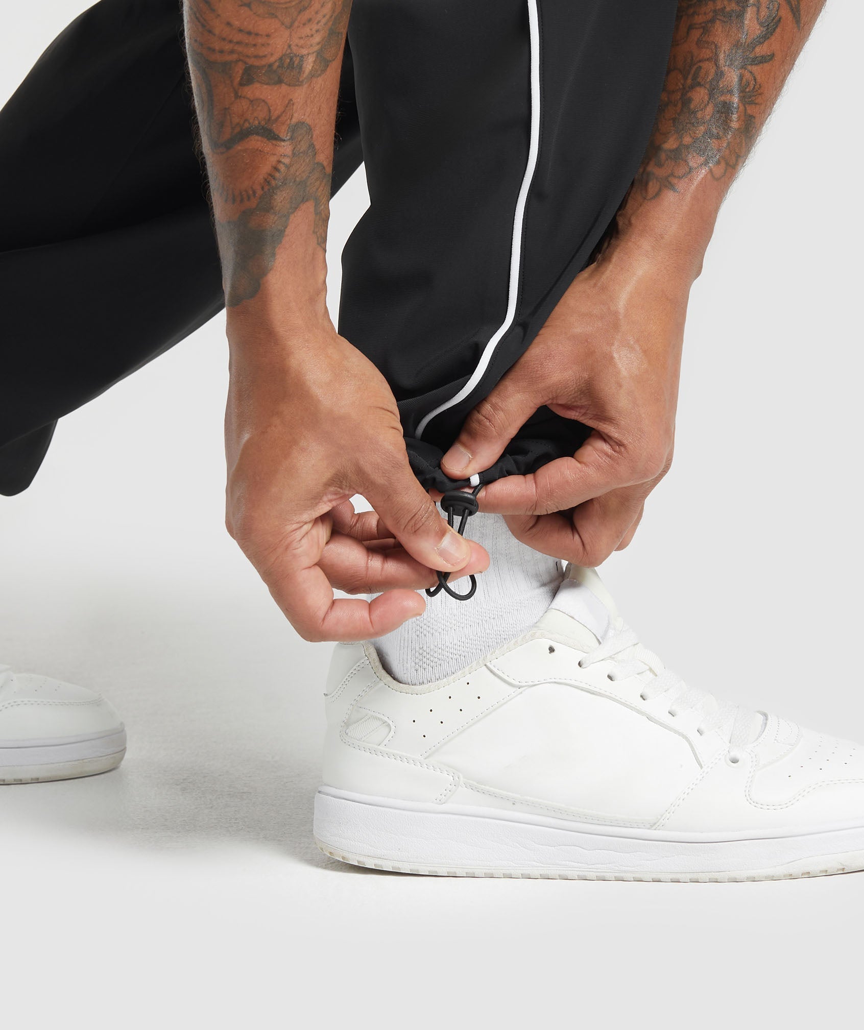 Gymshark Contrast Straight Leg Pant - Black