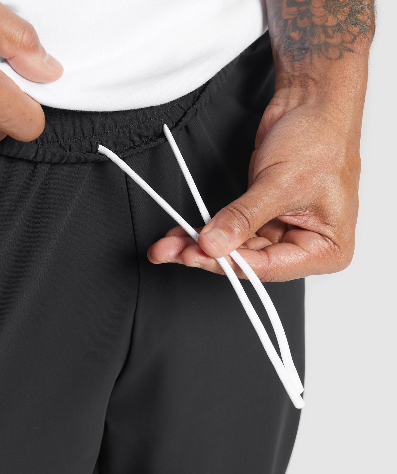 Gymshark Contrast Straight Leg Pant - Black