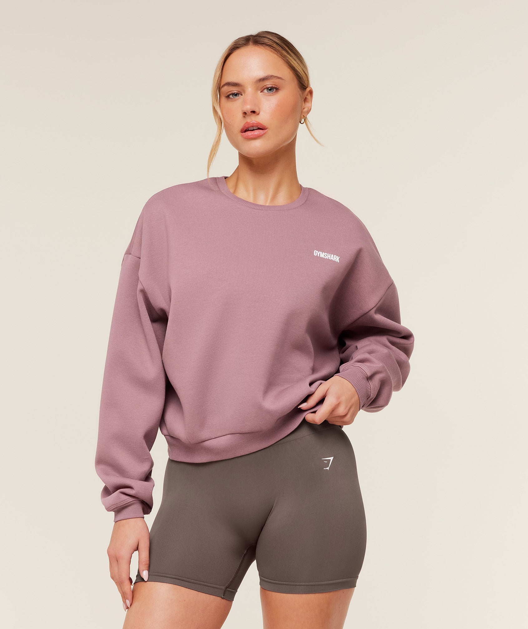 Gymshark Cosy Luxe Sweatshirt - Calm Pink