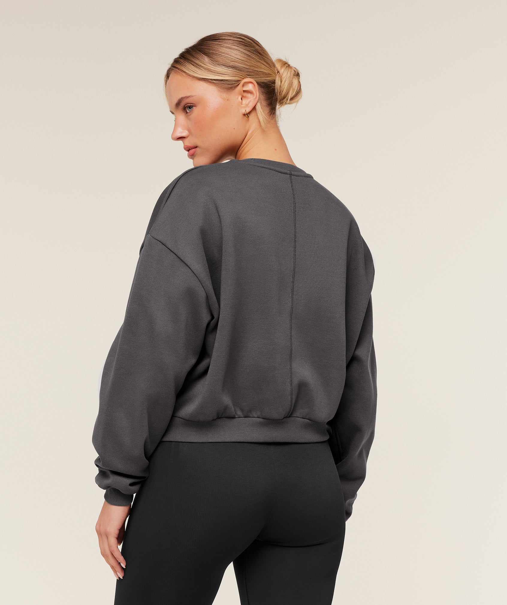 Gymshark Cosy Luxe Sweatshirt - Onyx Grey