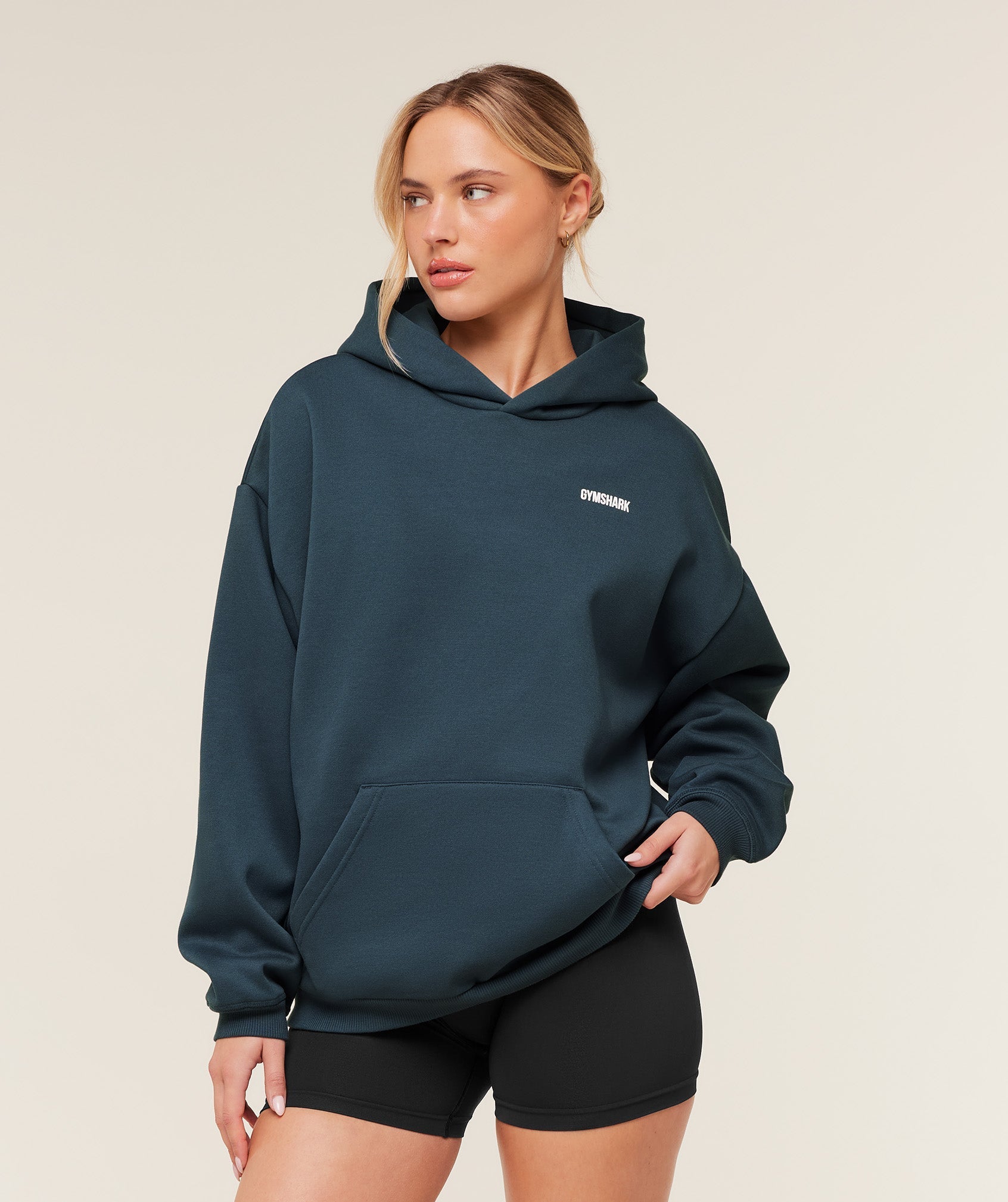 Gymshark Cosy Luxe Hoodie - GS Stealth Blue