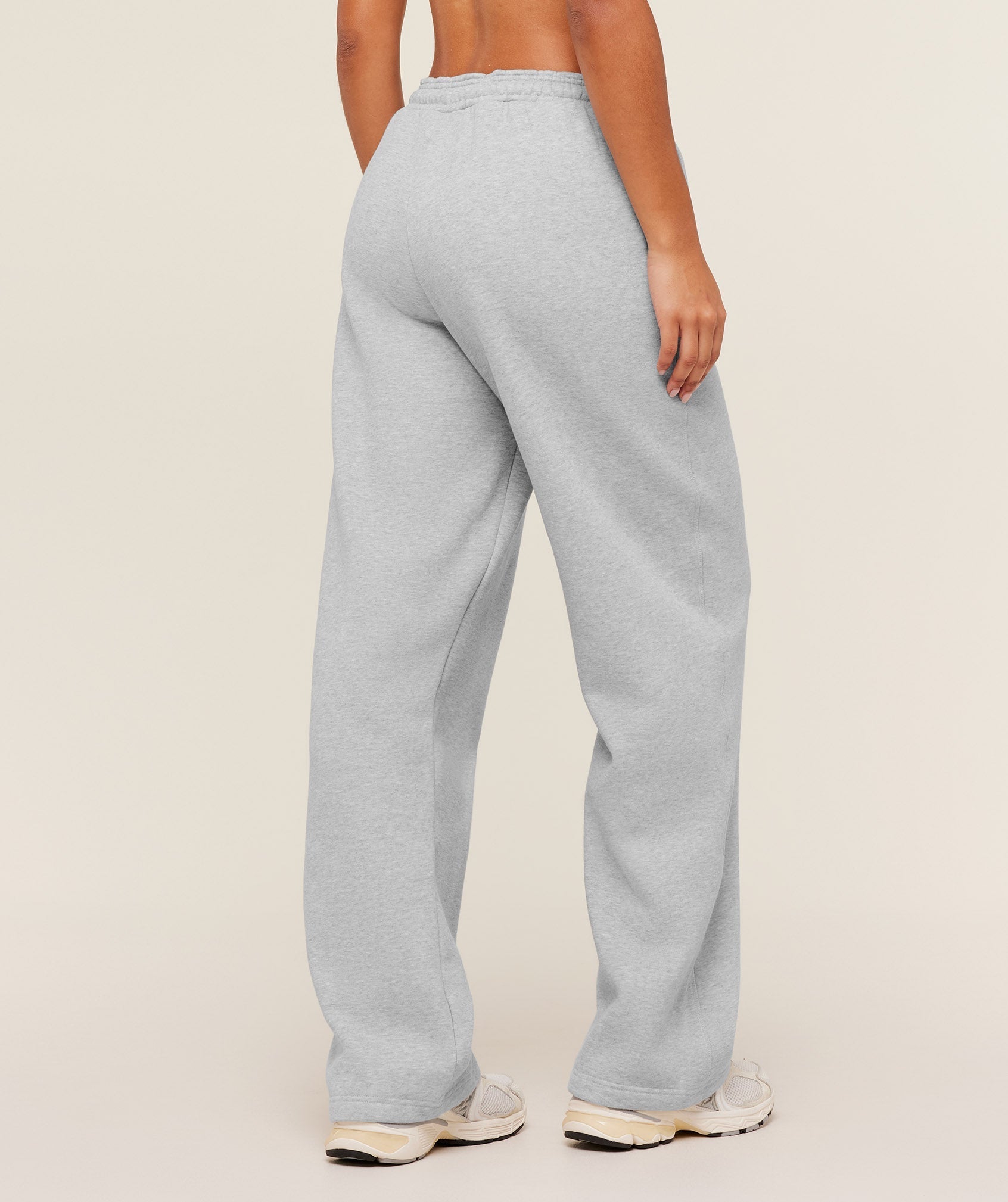 Gymshark Cosy Luxe Straight Leg Tall Joggers - Bros Soft Grey Marl