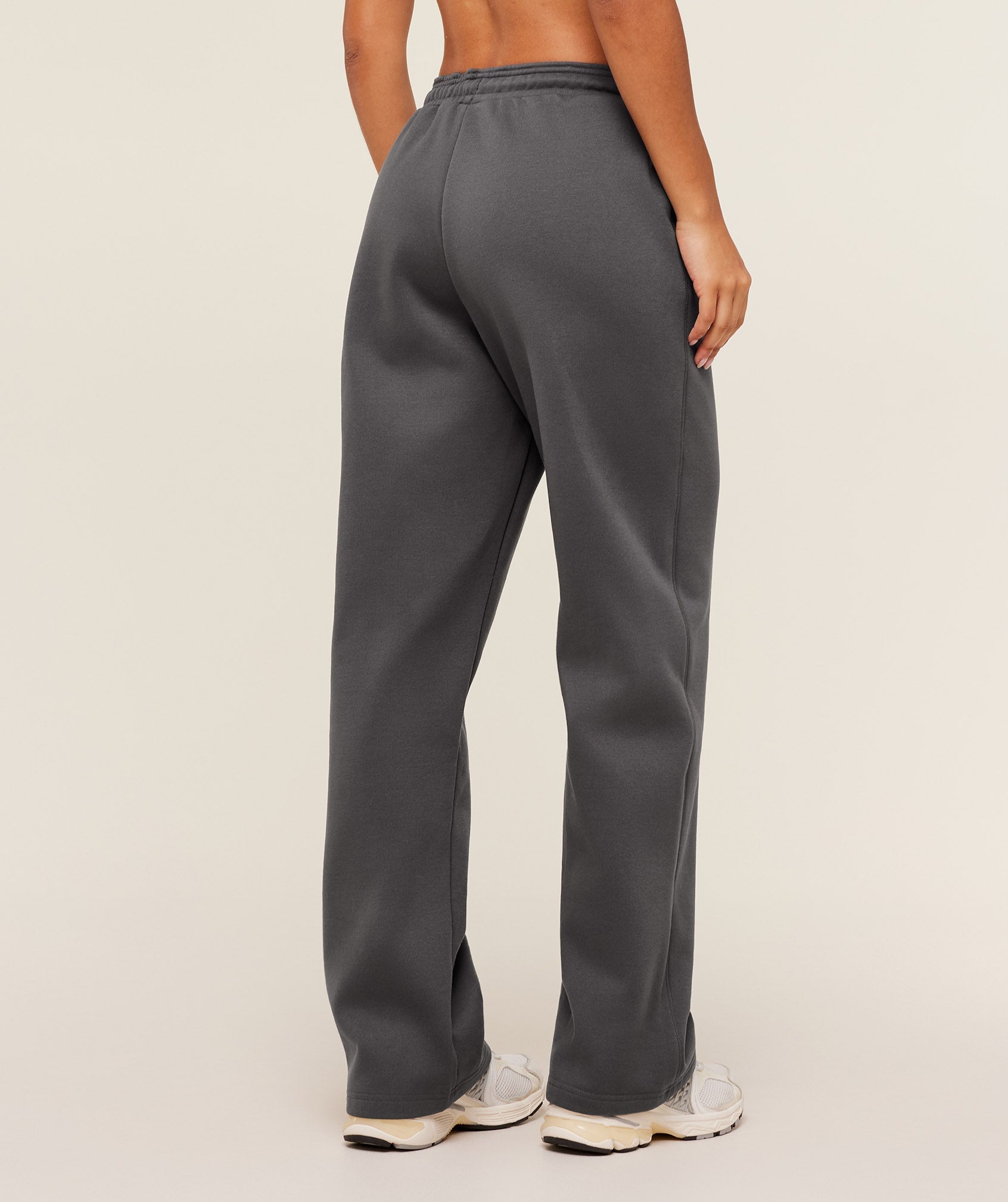 Gymshark Cosy Luxe Straight Leg Tall Joggers - Onyx Grey