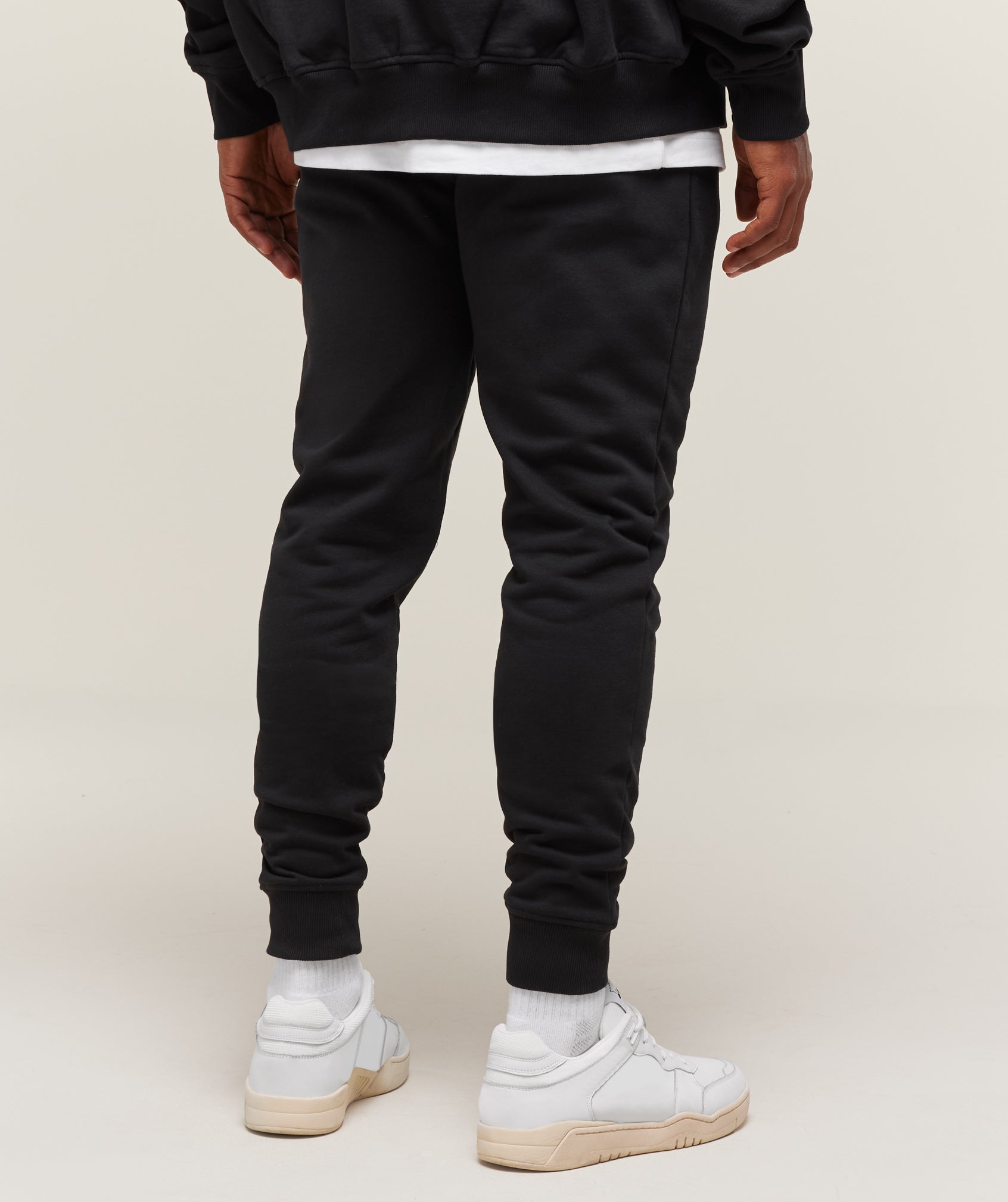 Gymshark Crest Joggers - Black