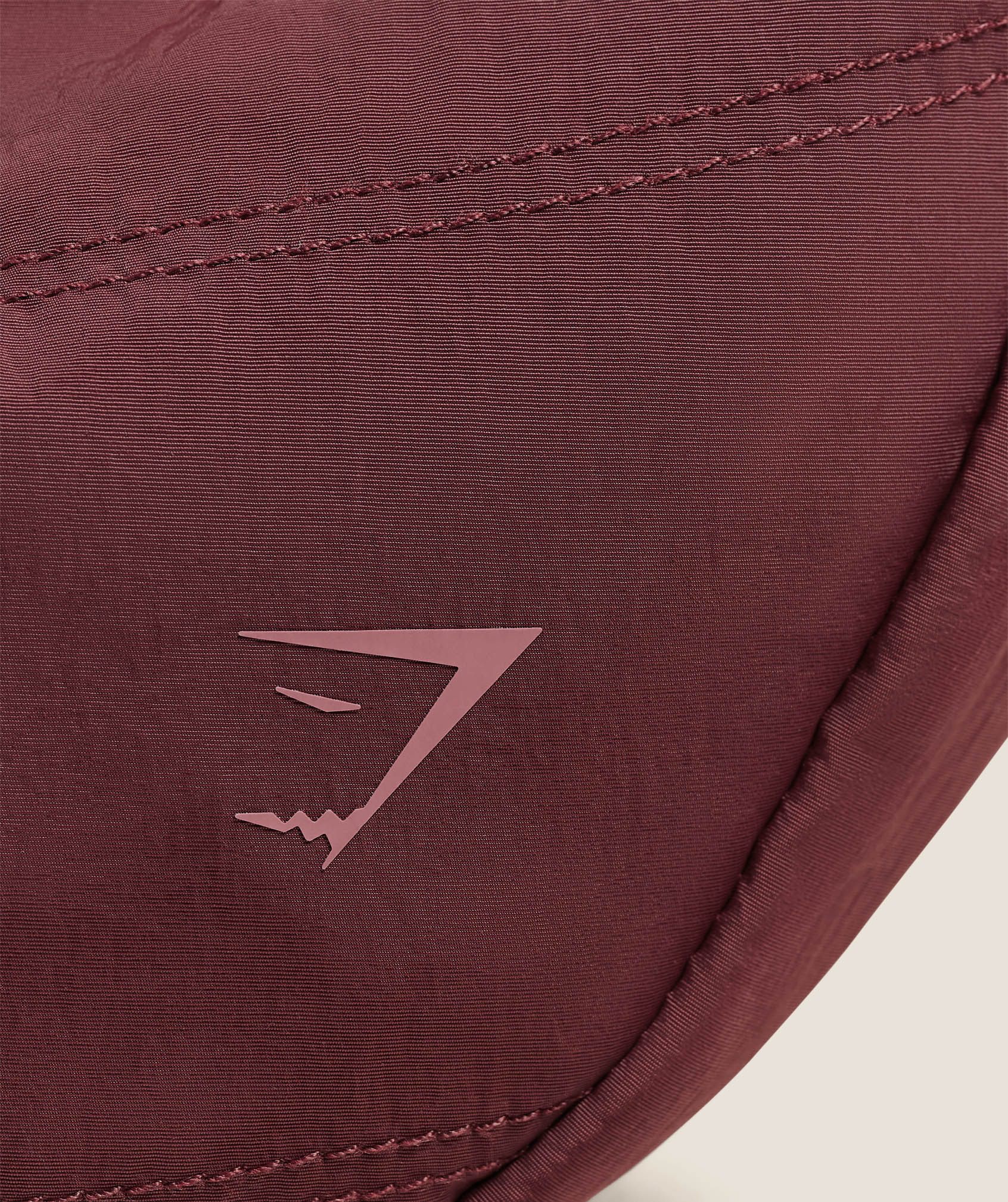 Gymshark Pleat Crossbody - Rich Maroon