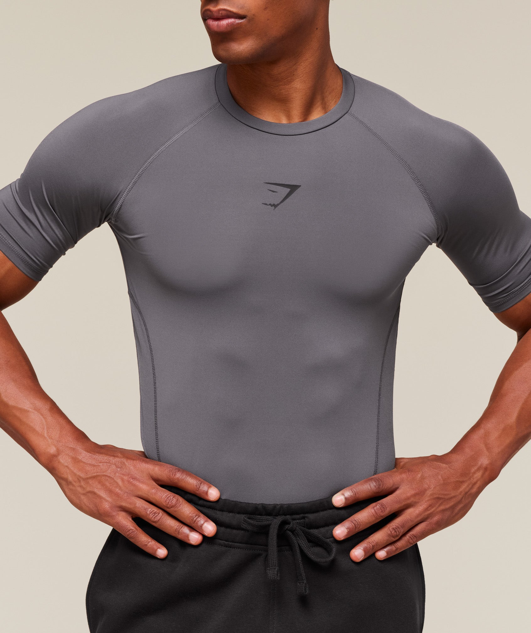 Gymshark Element Baselayer T-Shirt - Dark Grey