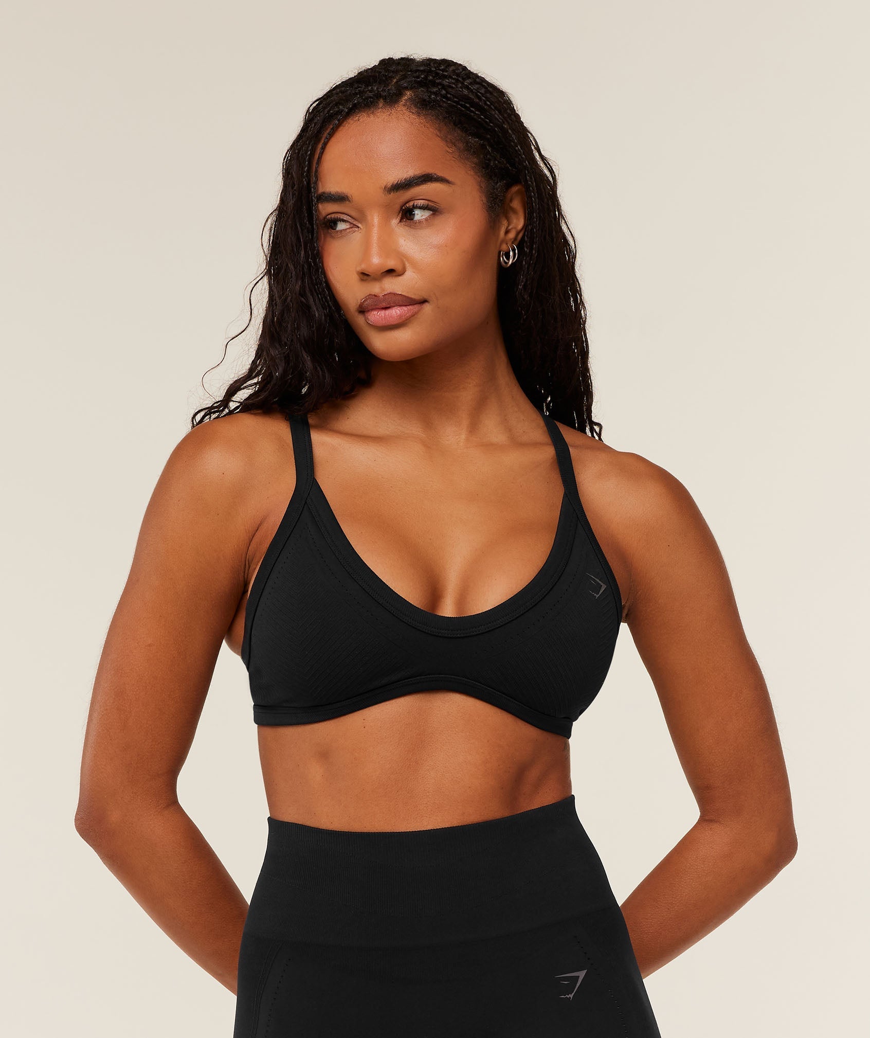 Gymshark Energise Seamless Sports Bra - Black