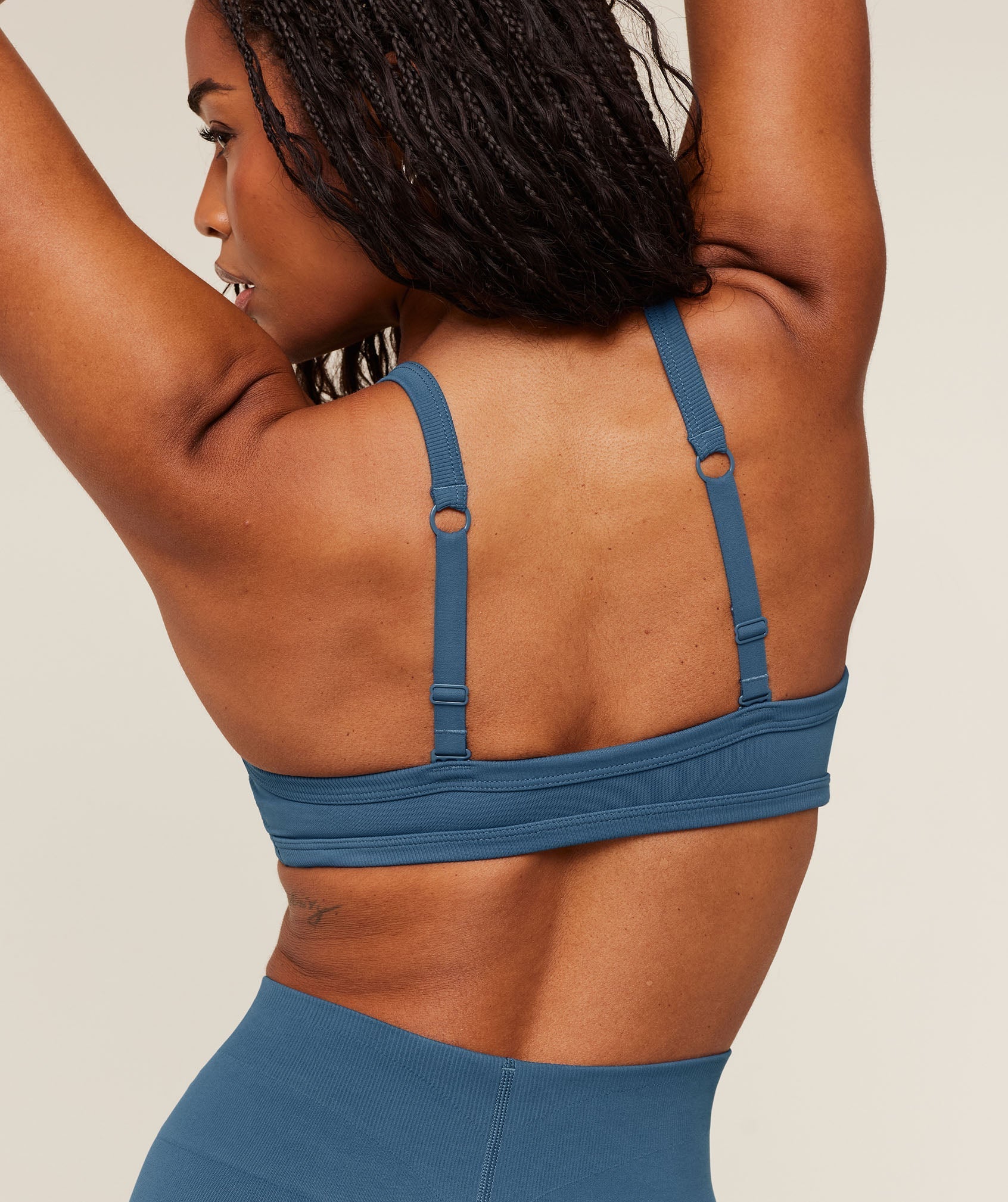 Gymshark Energise Seamless Sports Bra - Compound Blue