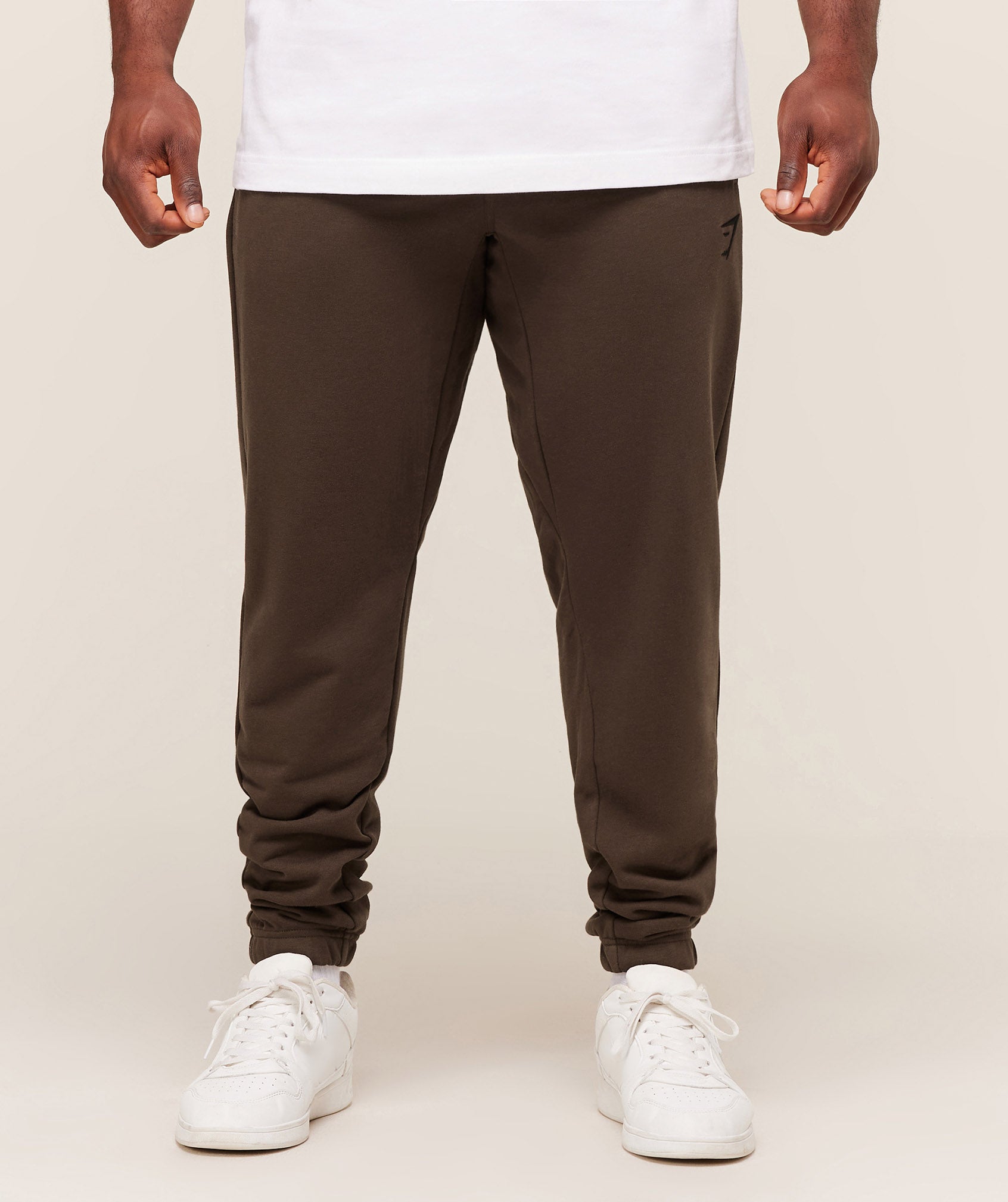 Gymshark Essential Oversized Joggers - Archive Brown