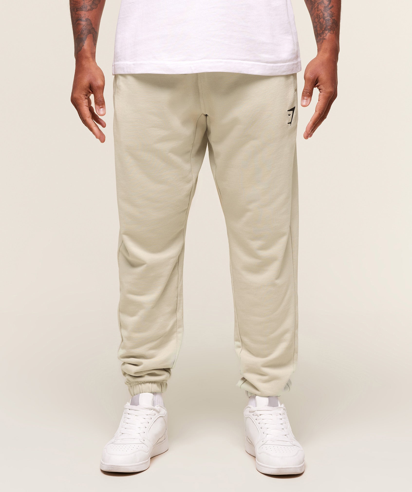 Gymshark Essential Oversized Joggers - Pebble Grey