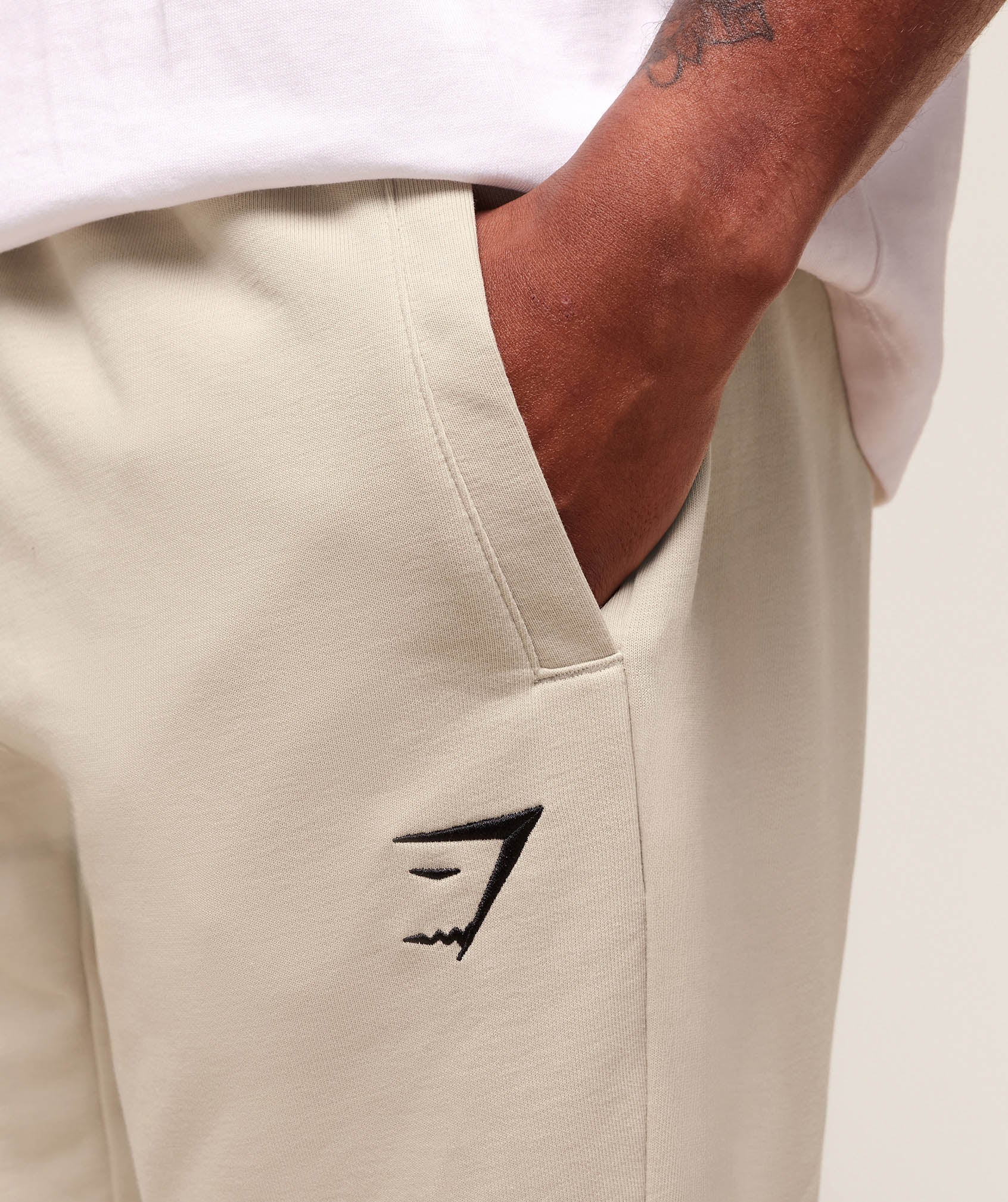 Gymshark Essential Oversized Joggers - Pebble Grey