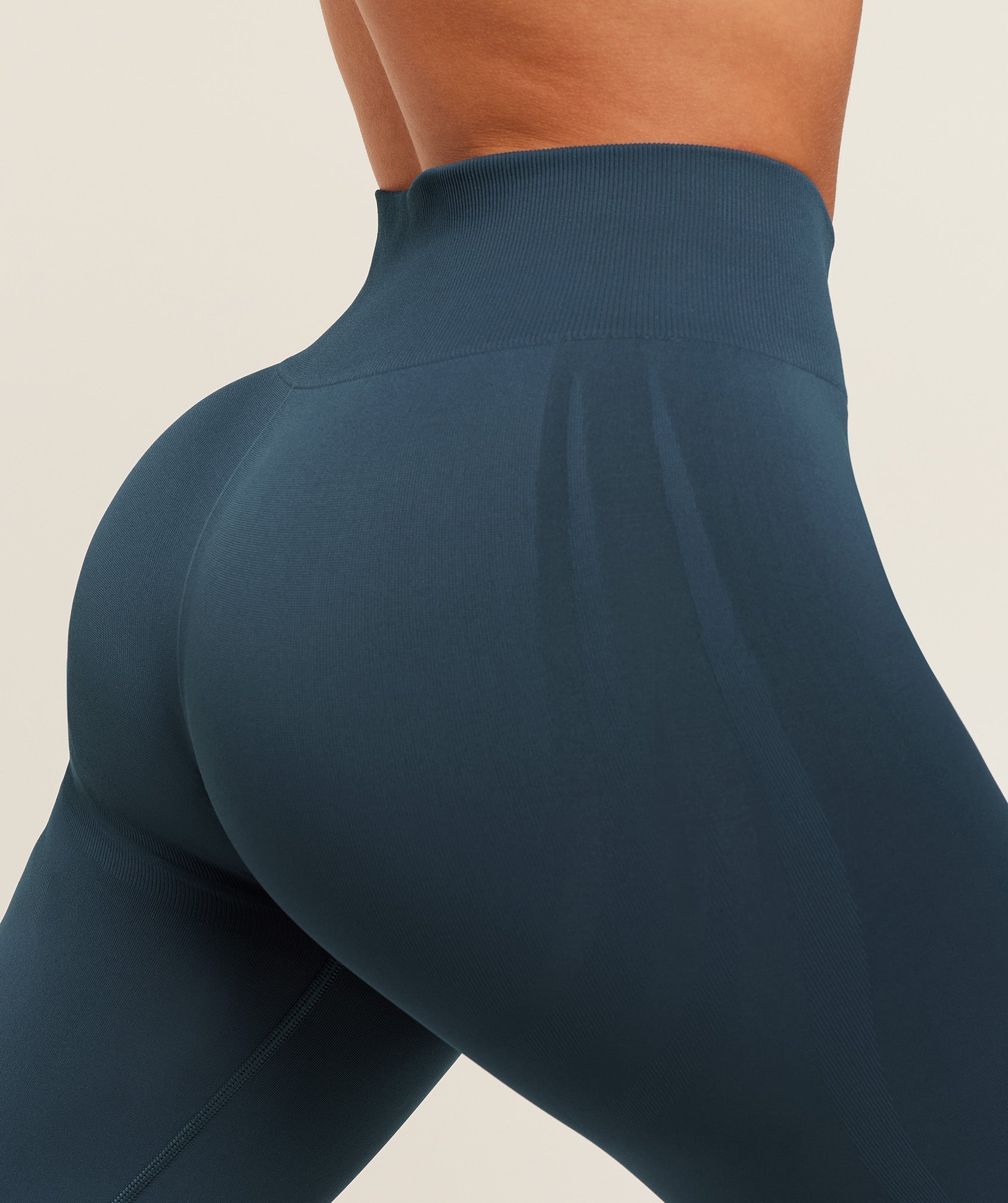 Gymshark Everyday Seamless Flared Legging 2.0 - GS Stealth Blue