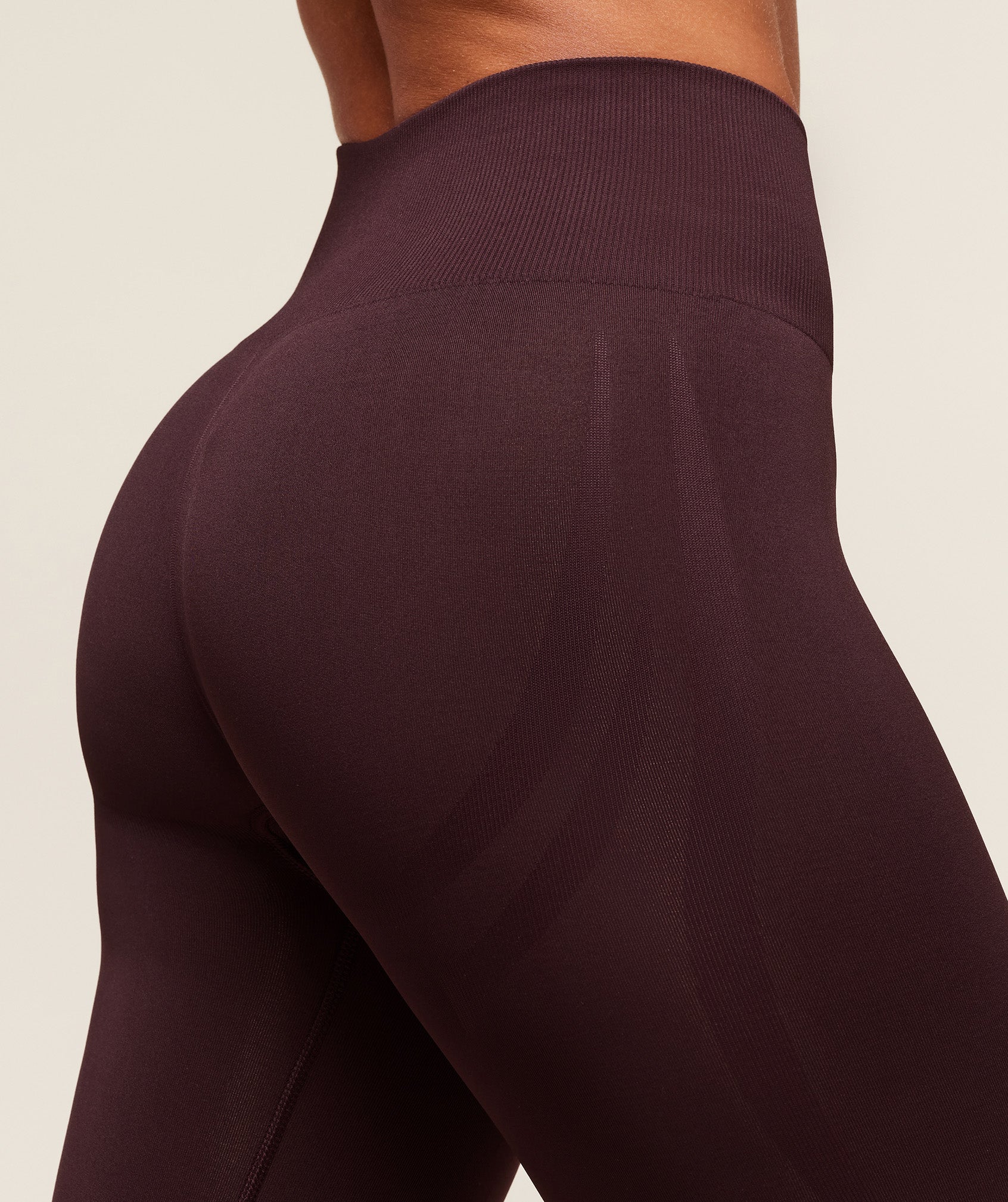 Gymshark Everyday Seamless Flared Legging - Cherry Purple