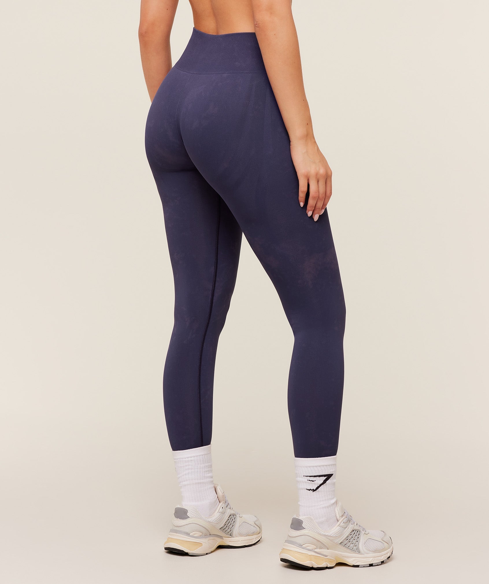 Gymshark Everyday Seamless Washed Legging 2.0 - GS Midnight Purple/WASH