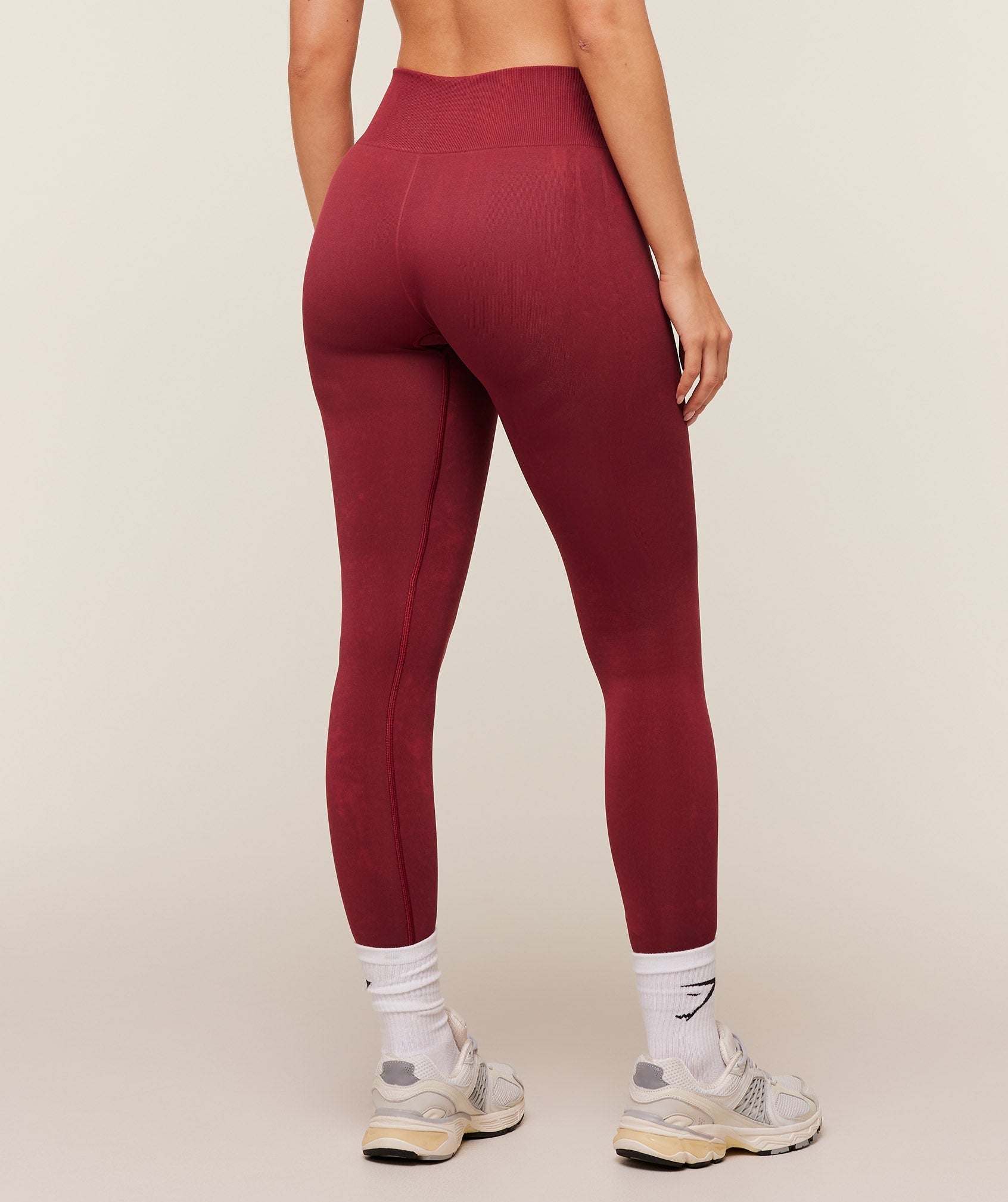 Gymshark Everyday Seamless Washed Legging 2.0 - Red Wash