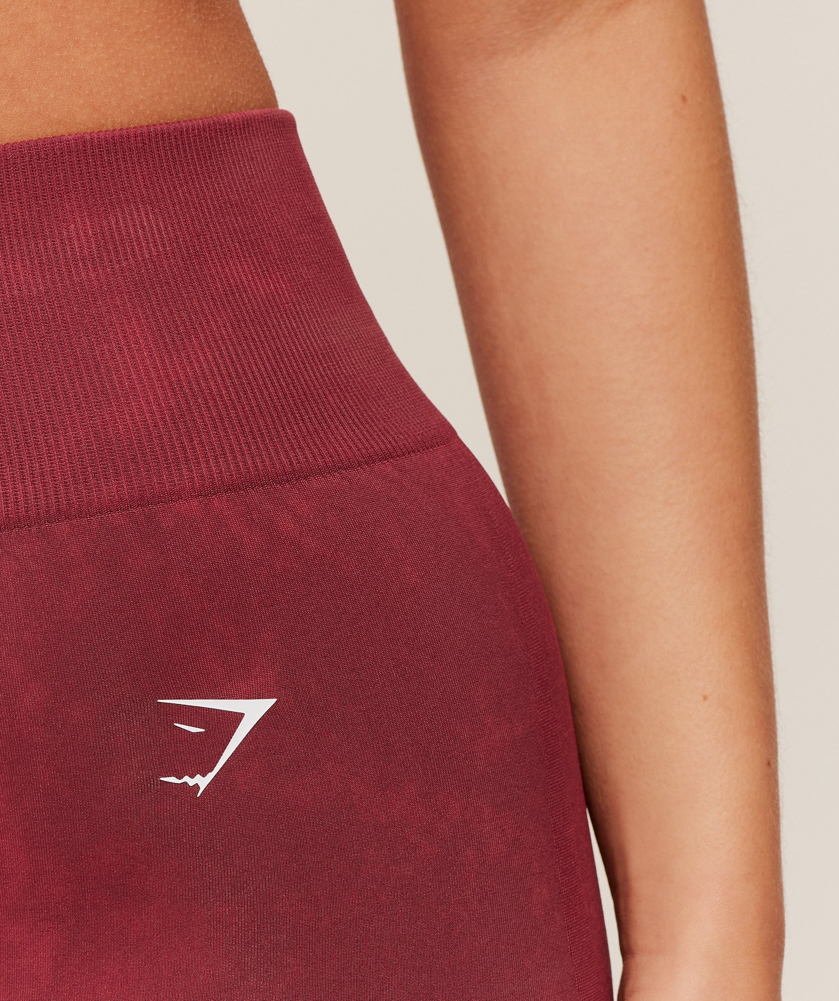 Gymshark Everyday Seamless Washed Shorts 2.0 - Red Wash