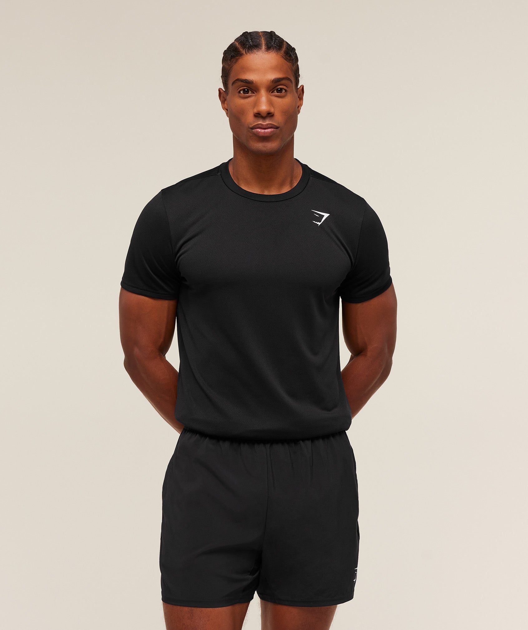 Gymshark Everyday Performance T-Shirt 2 Pack - White/Black