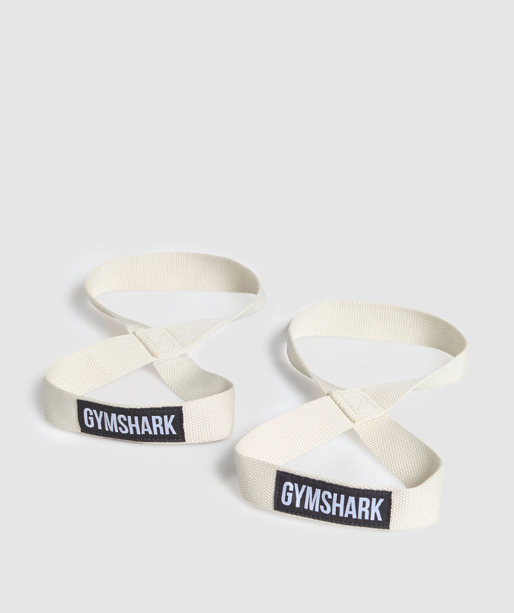 Gymshark Figure 8 Lifting Straps - Oat White