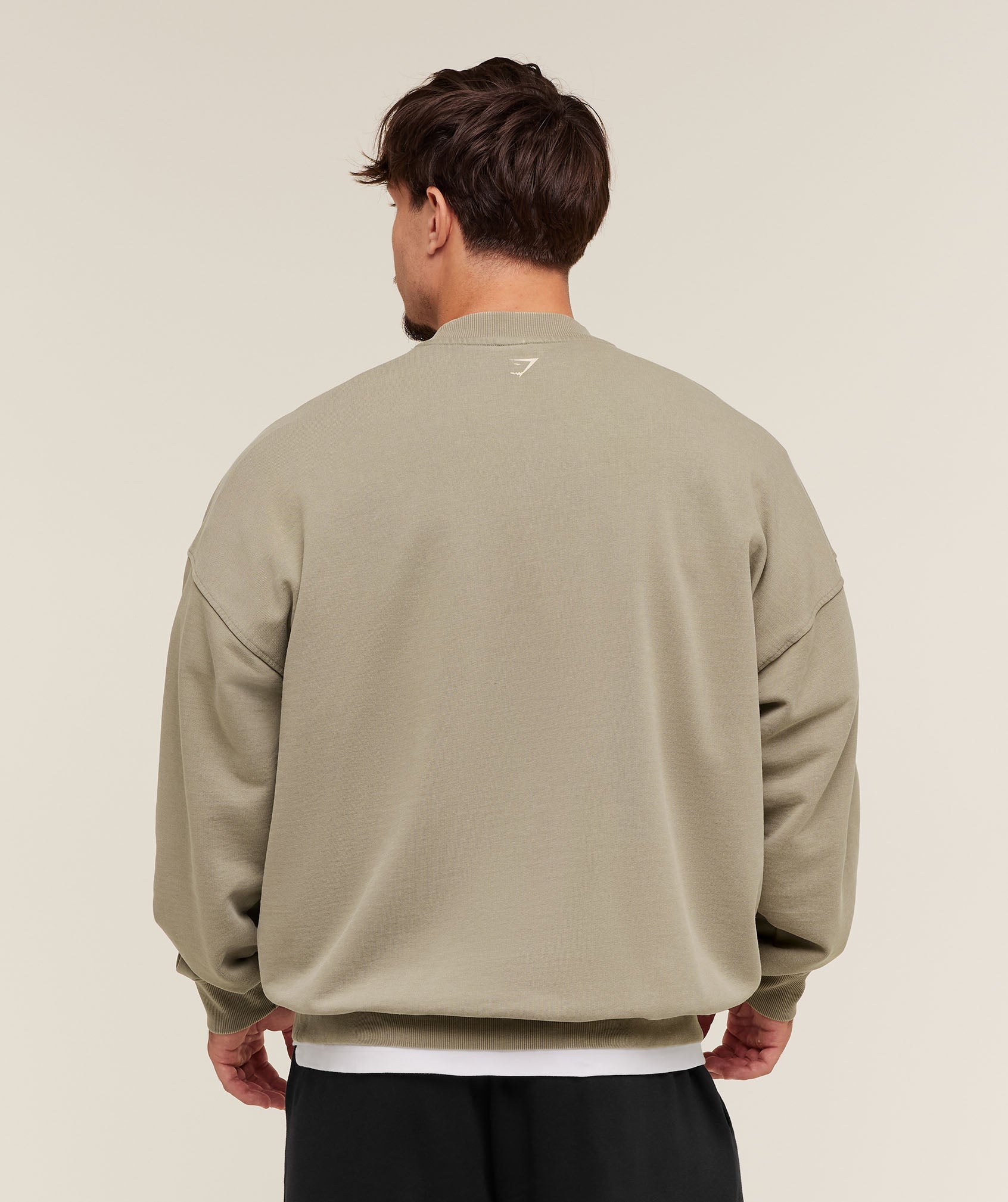 Gymshark 2012 Lifting Club Crew - Linen Brown