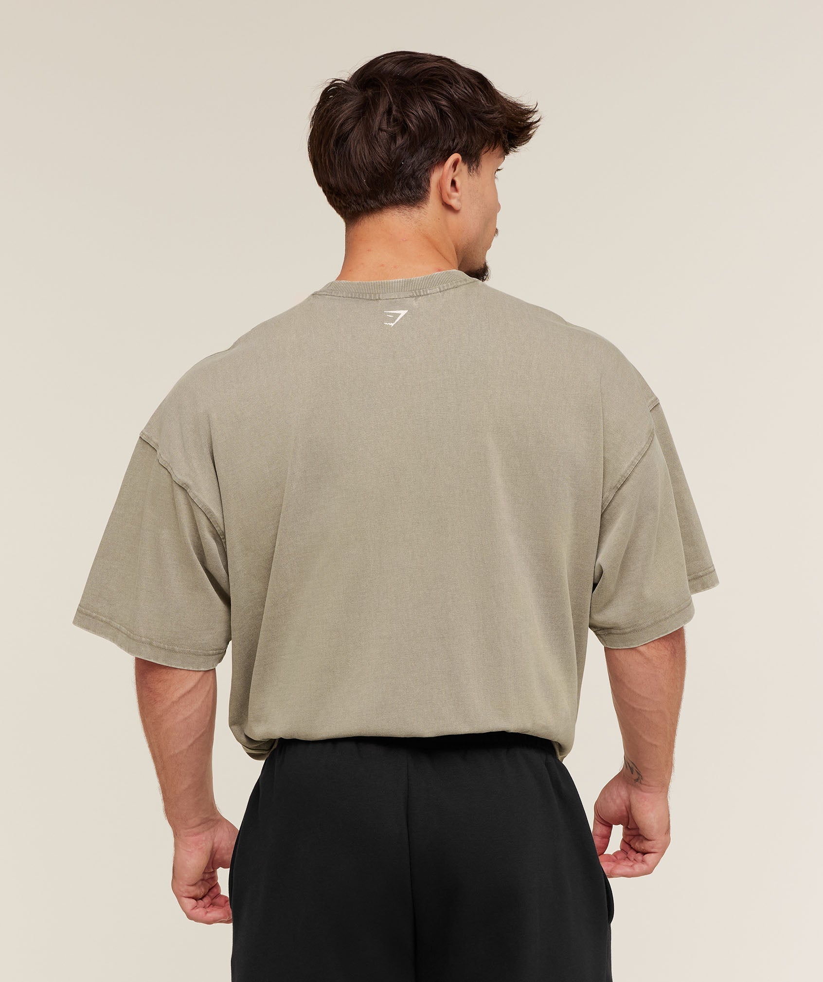 Gymshark 2012 Lifting Club T-Shirt - Linen Brown