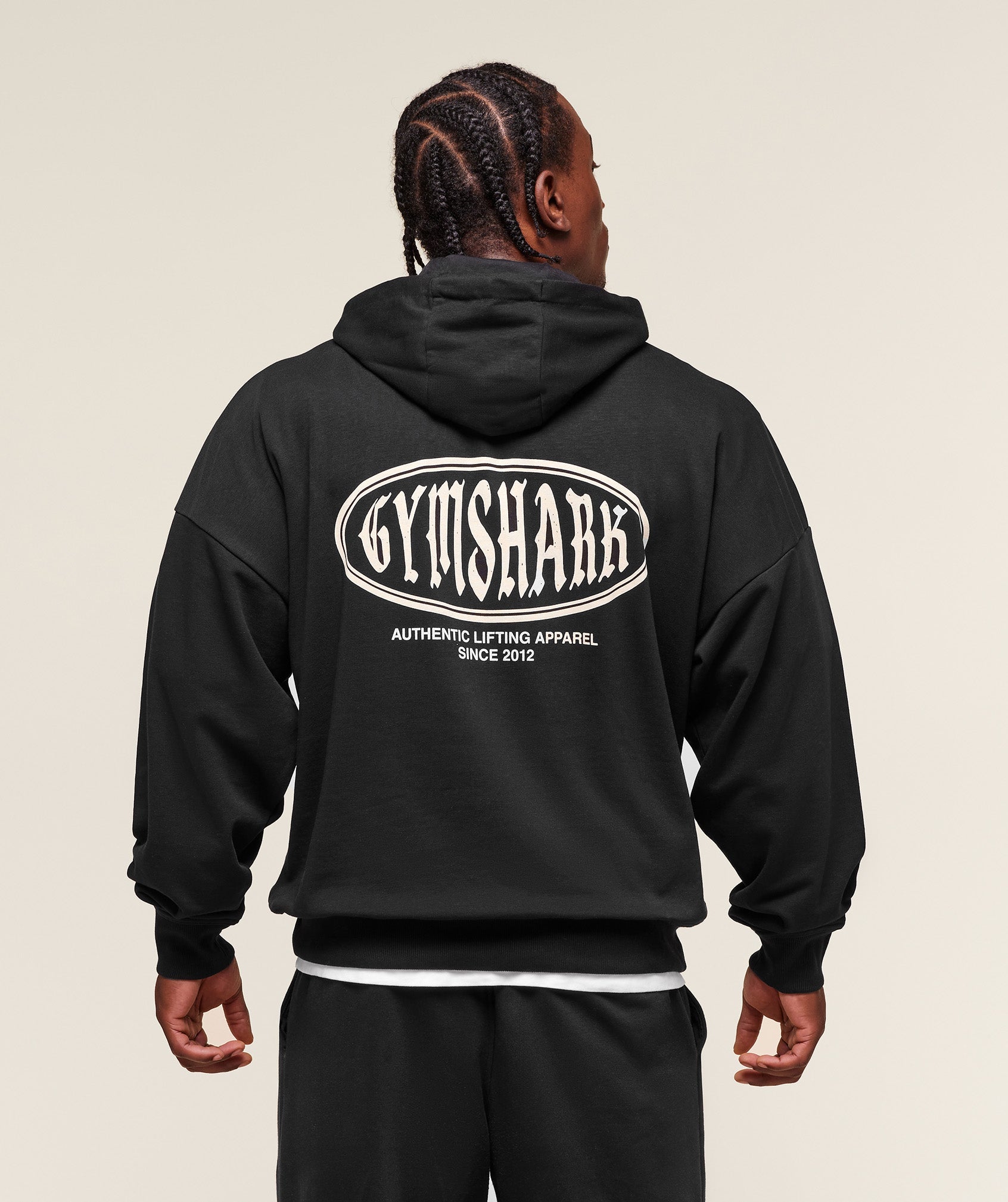 Gymshark Authentic Lifting Apparel Hoodie - Black