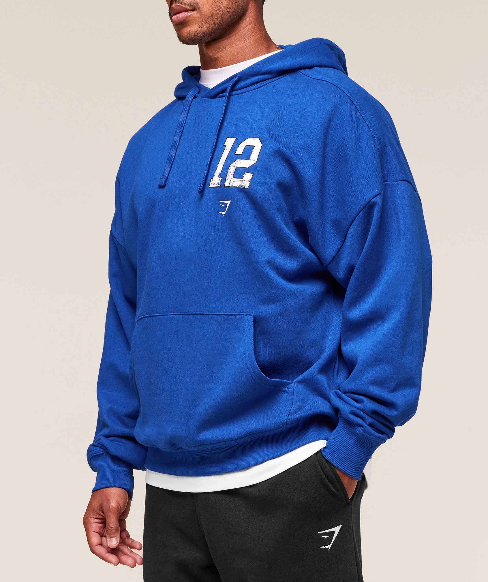 Gymshark Campus Hoodie - Athletic Blue