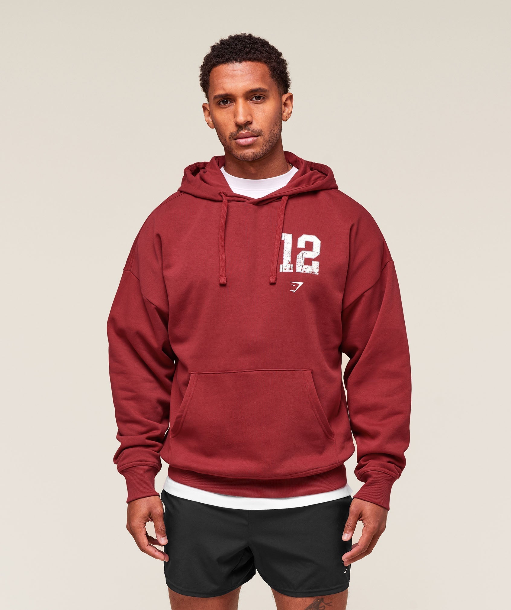 Gymshark Campus Hoodie - Athletic Burgundy