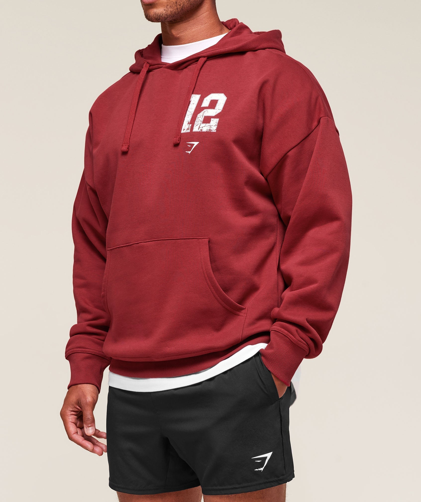 Gymshark Campus Hoodie - Athletic Burgundy