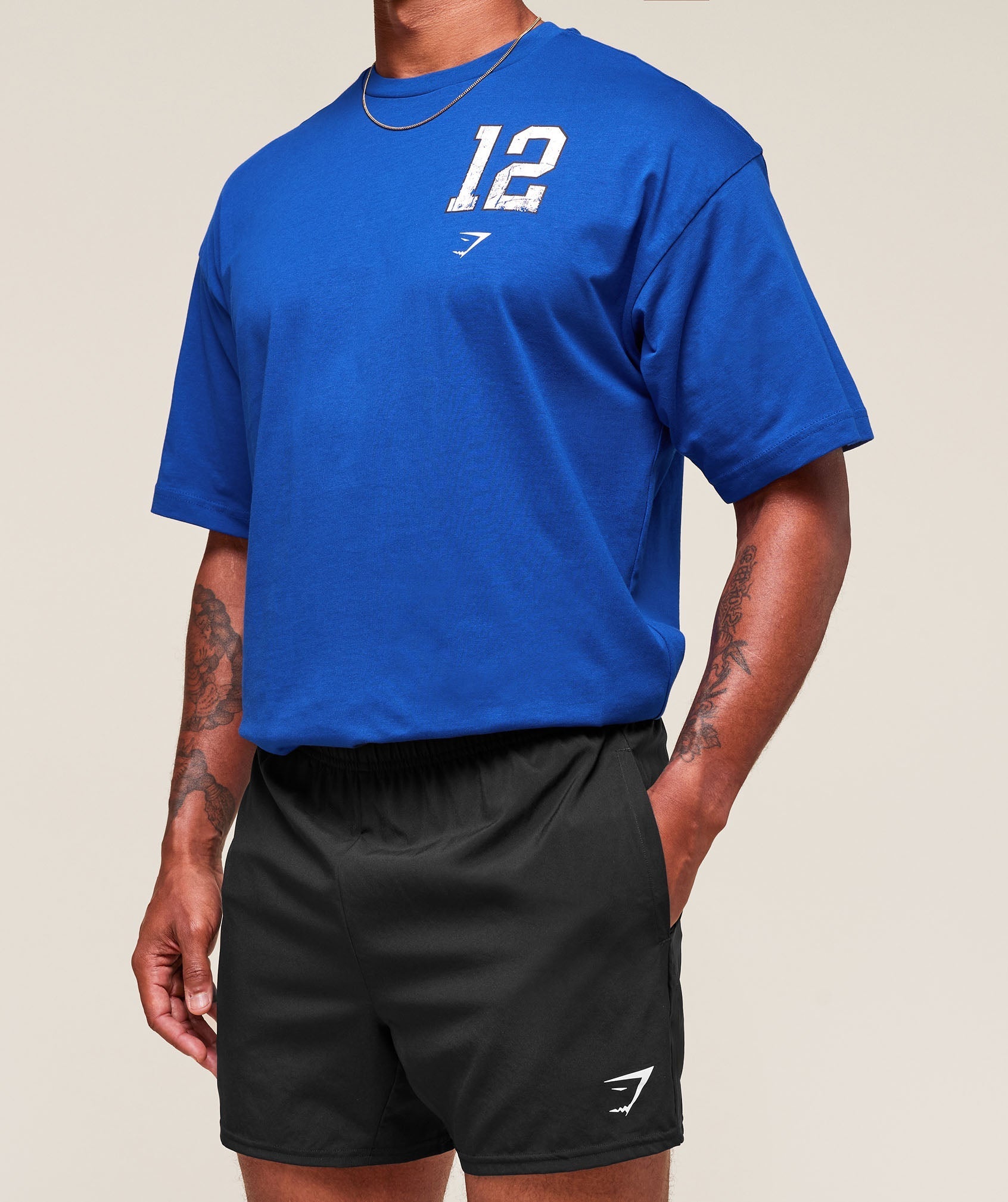 Gymshark Campus T-Shirt - Athletic Blue