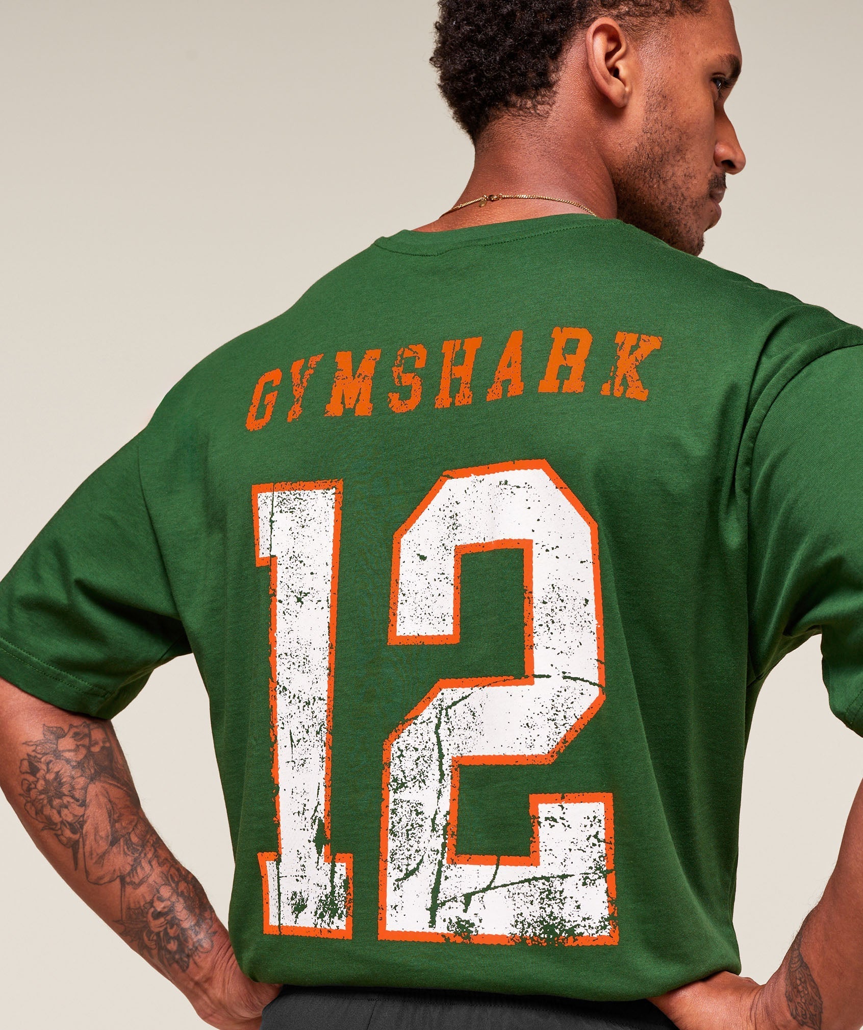 Gymshark Campus T-Shirt - Athletic Green