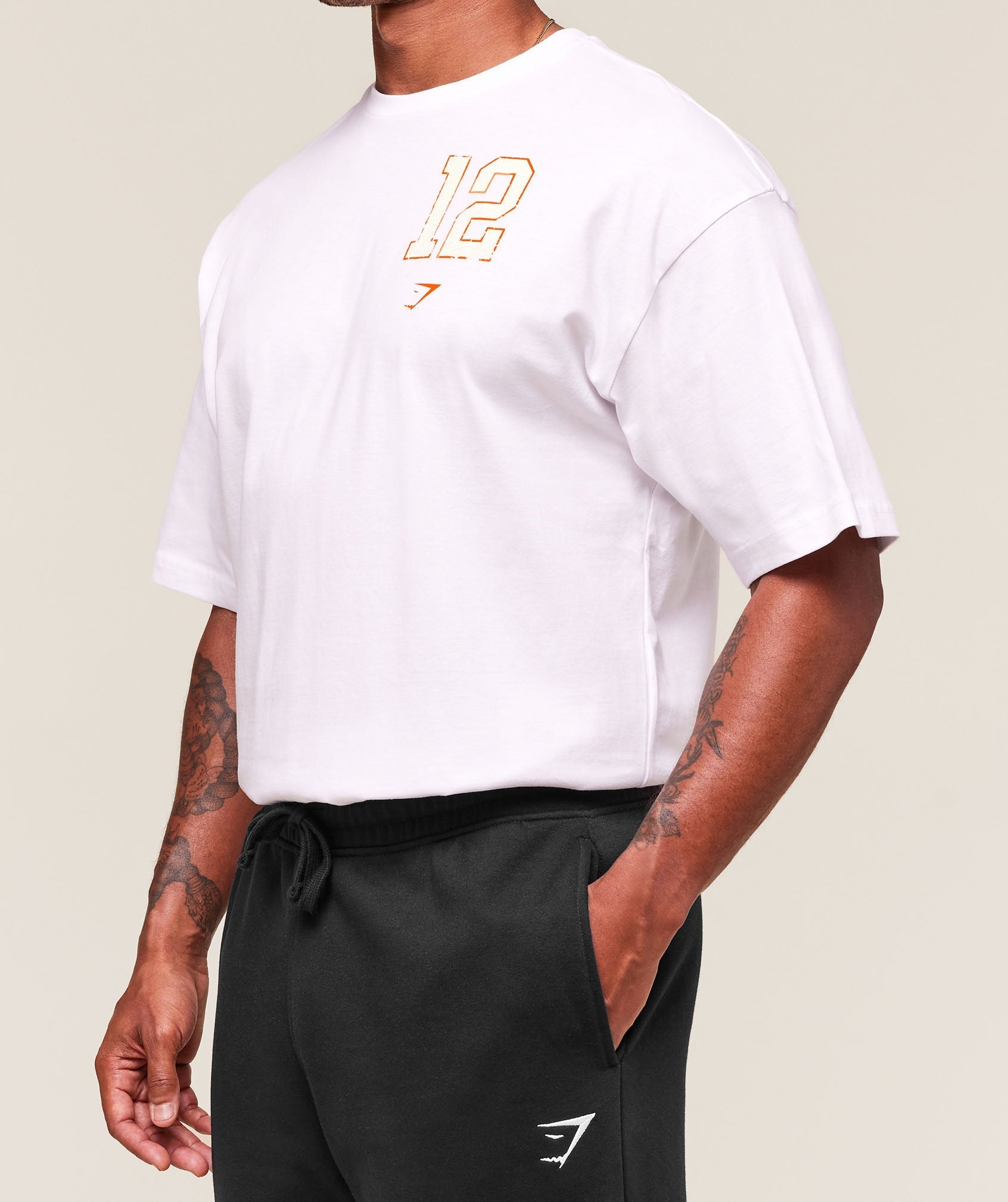 Gymshark Campus T-Shirt - White