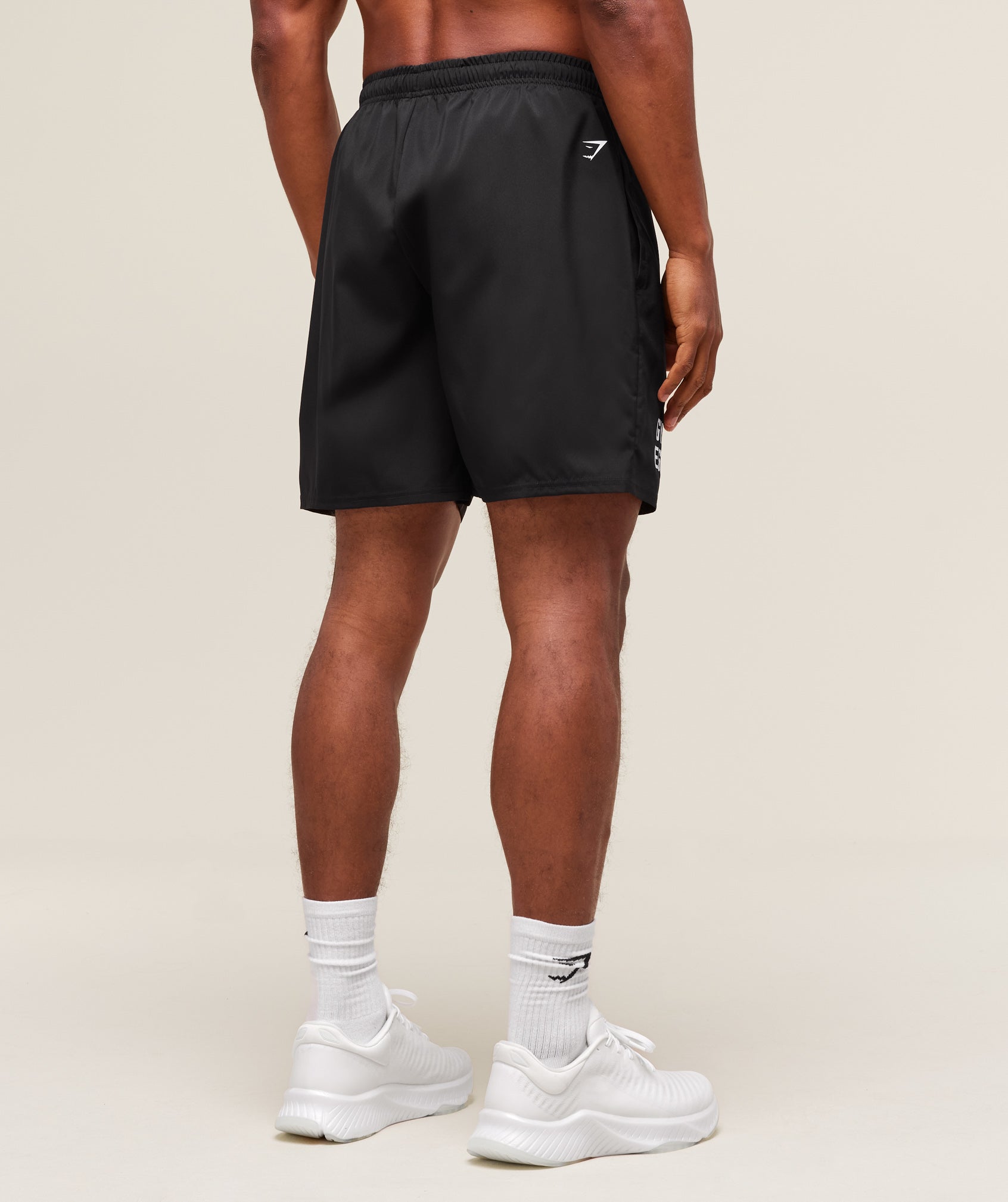 Gymshark S&C Graphic 7" Shorts - Black