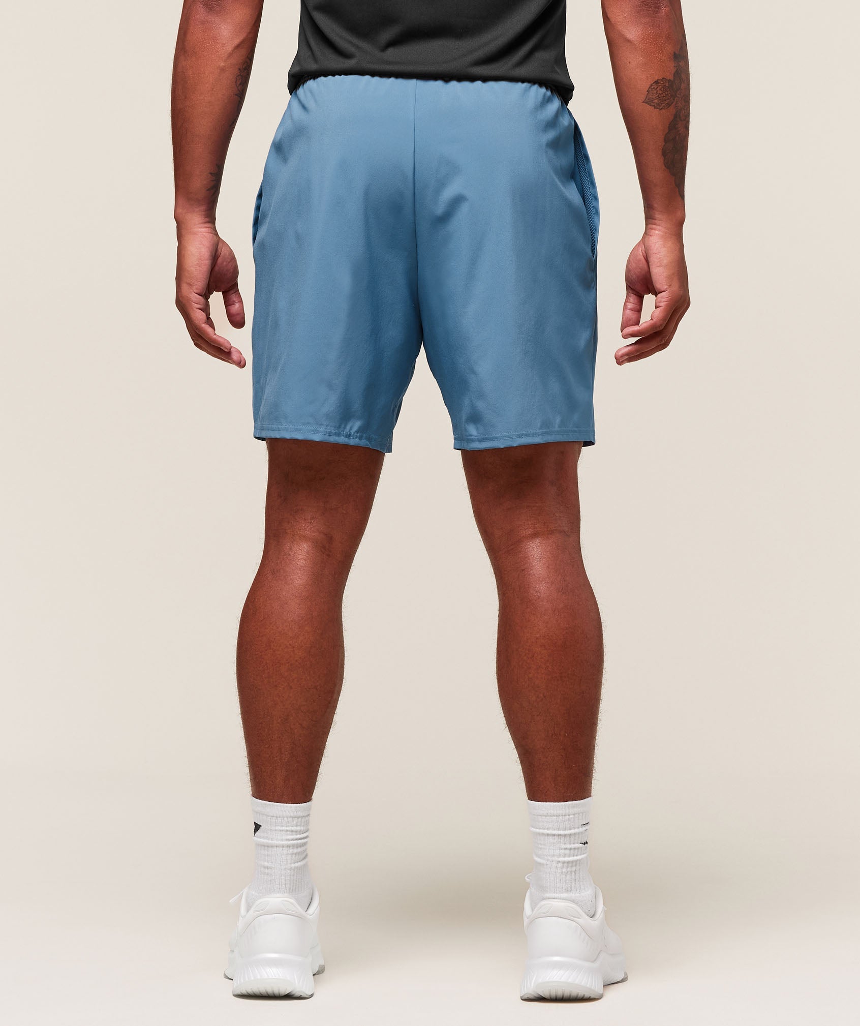 Gymshark Hybrid Athlete 7" Shorts - Classic Blue