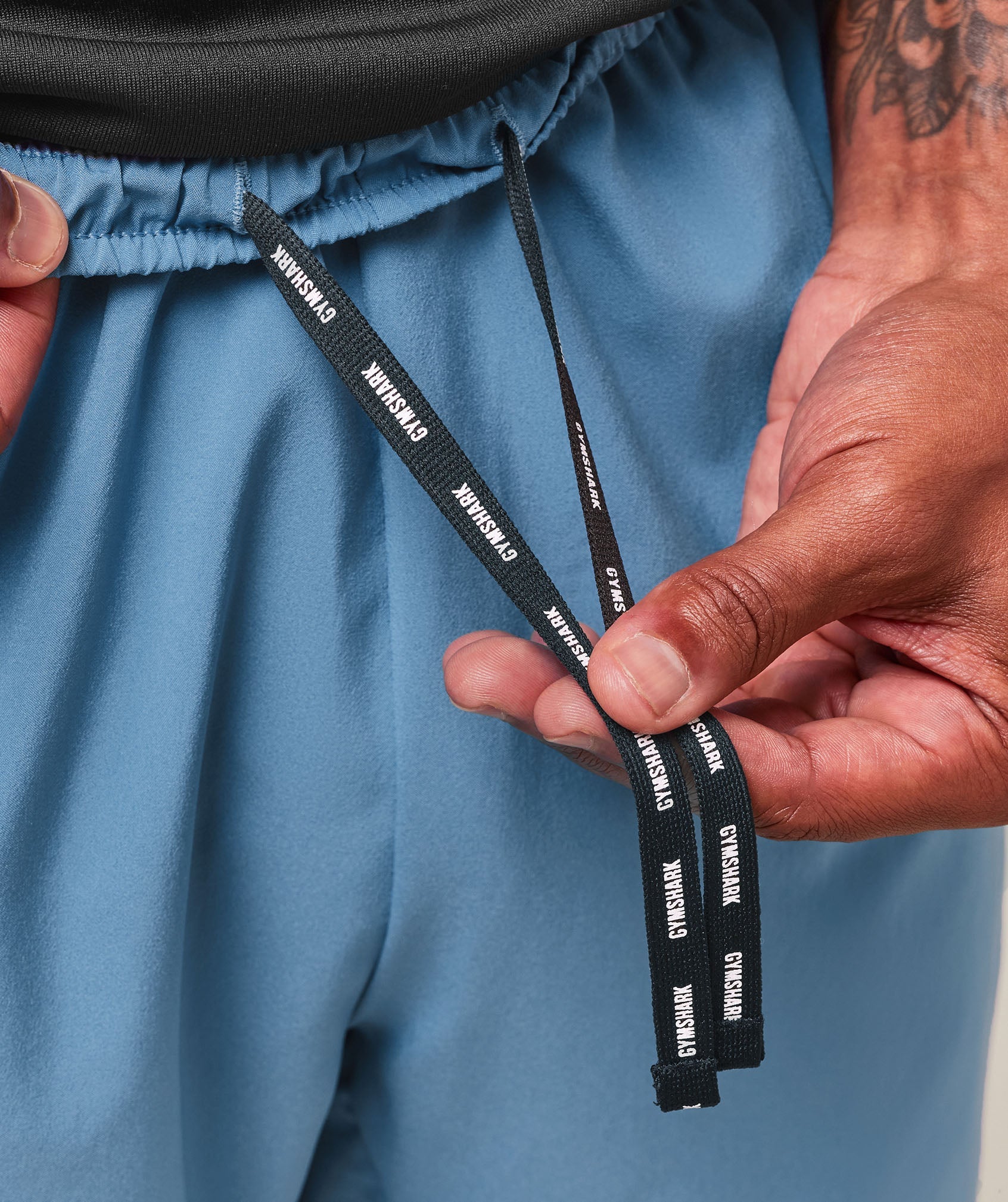 Gymshark Hybrid Athlete 7" Shorts - Classic Blue