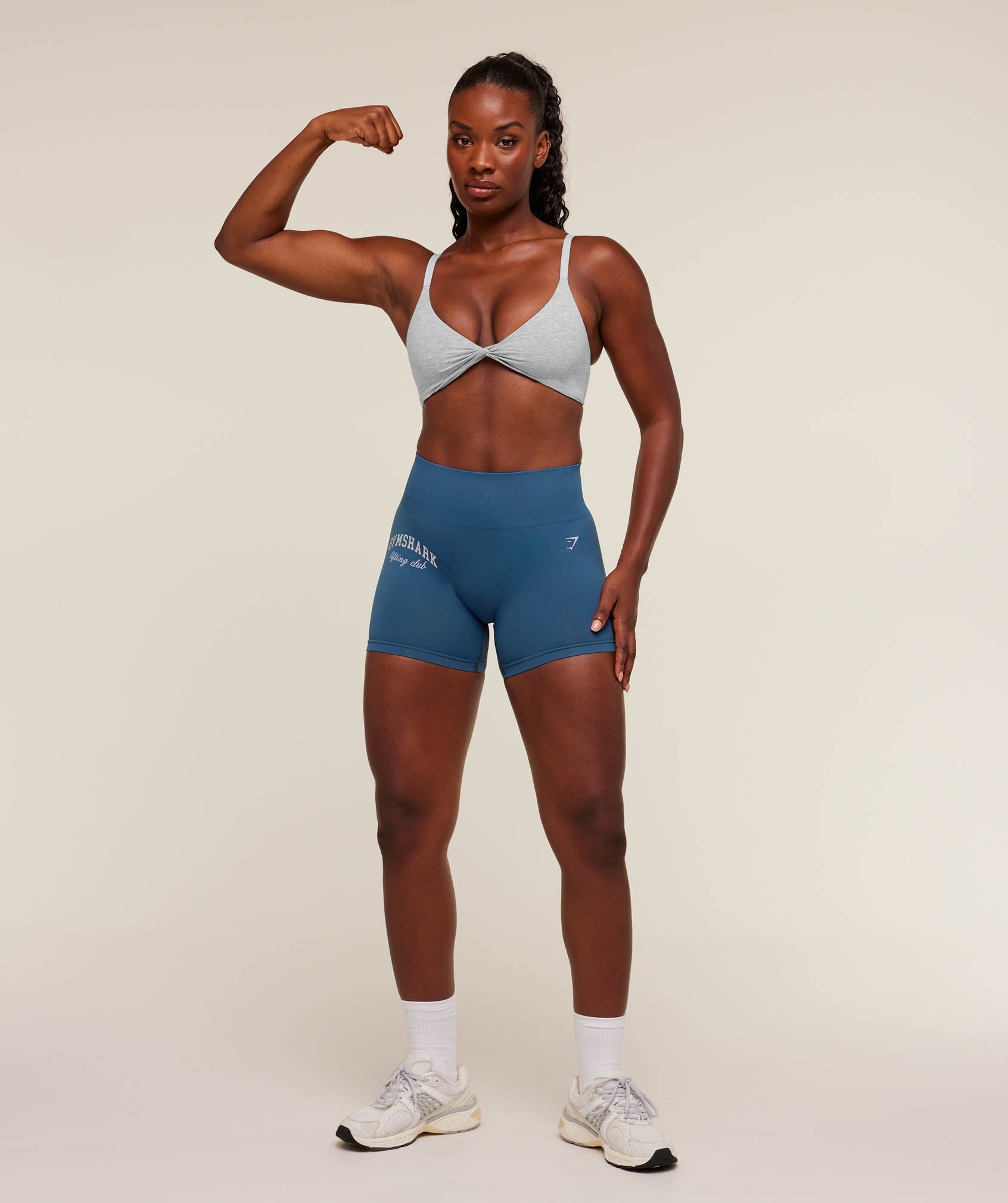 Gymshark Everyday Seamless Lifting Club Short - Compound Blue