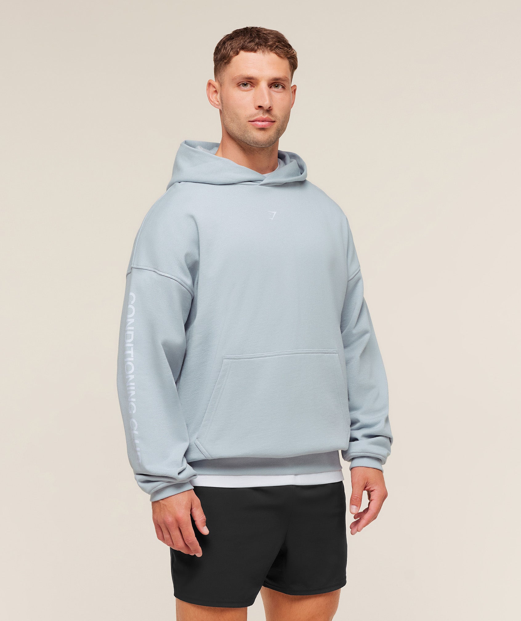 Gymshark GSCC Hoodie - Smoke Blue