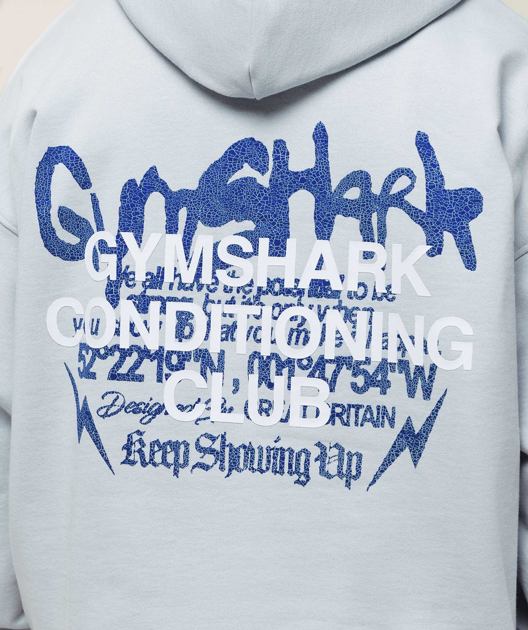 Gymshark GSCC Hoodie - Smoke Blue