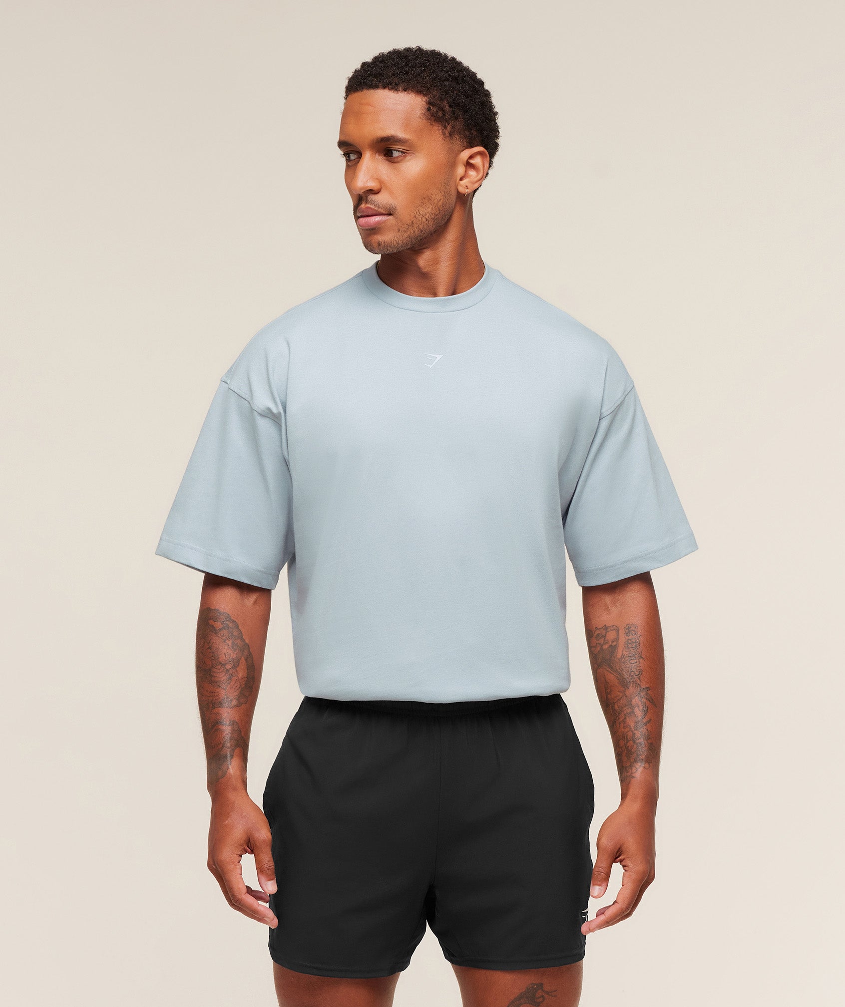 Gymshark GSCC T-Shirt - Smoke Blue