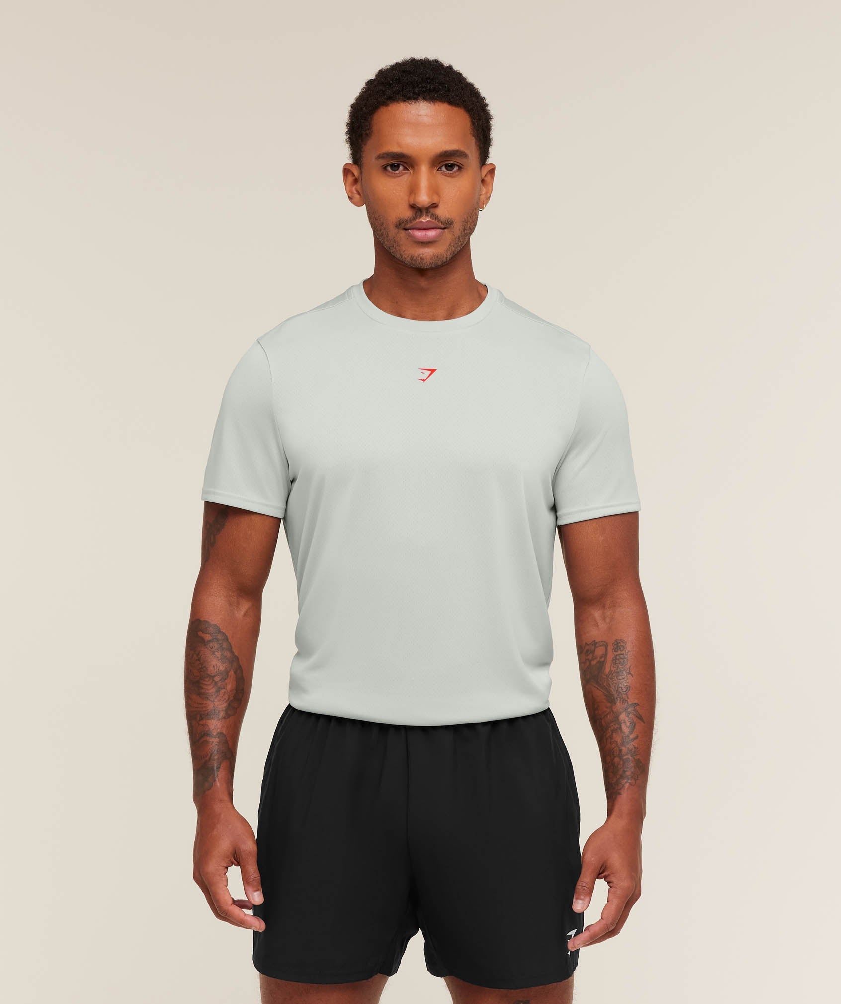 Gymshark Gymshark Conditioning T-Shirt - Light Grey