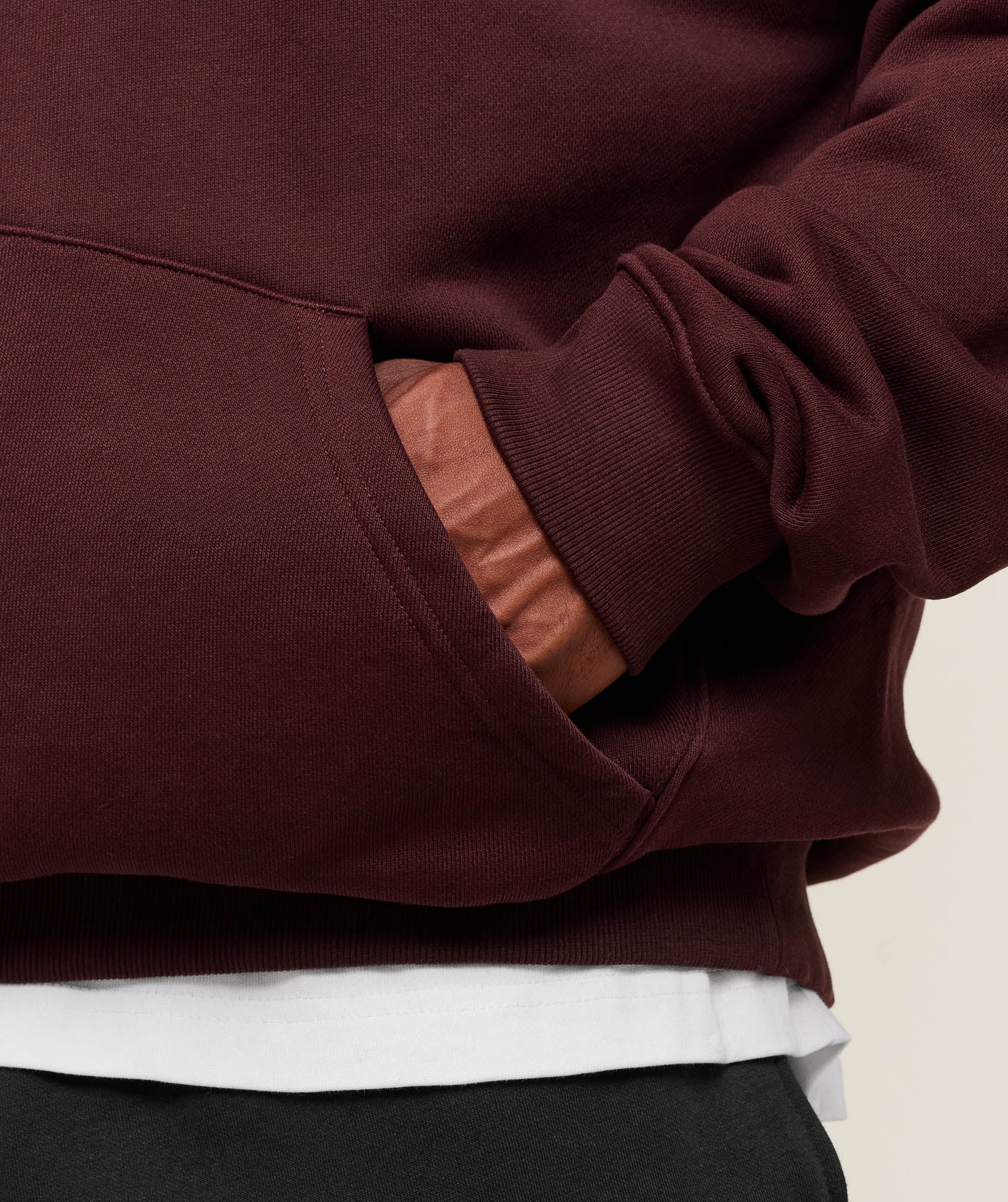 Gymshark Lifting Club Hoodie - Rich Maroon