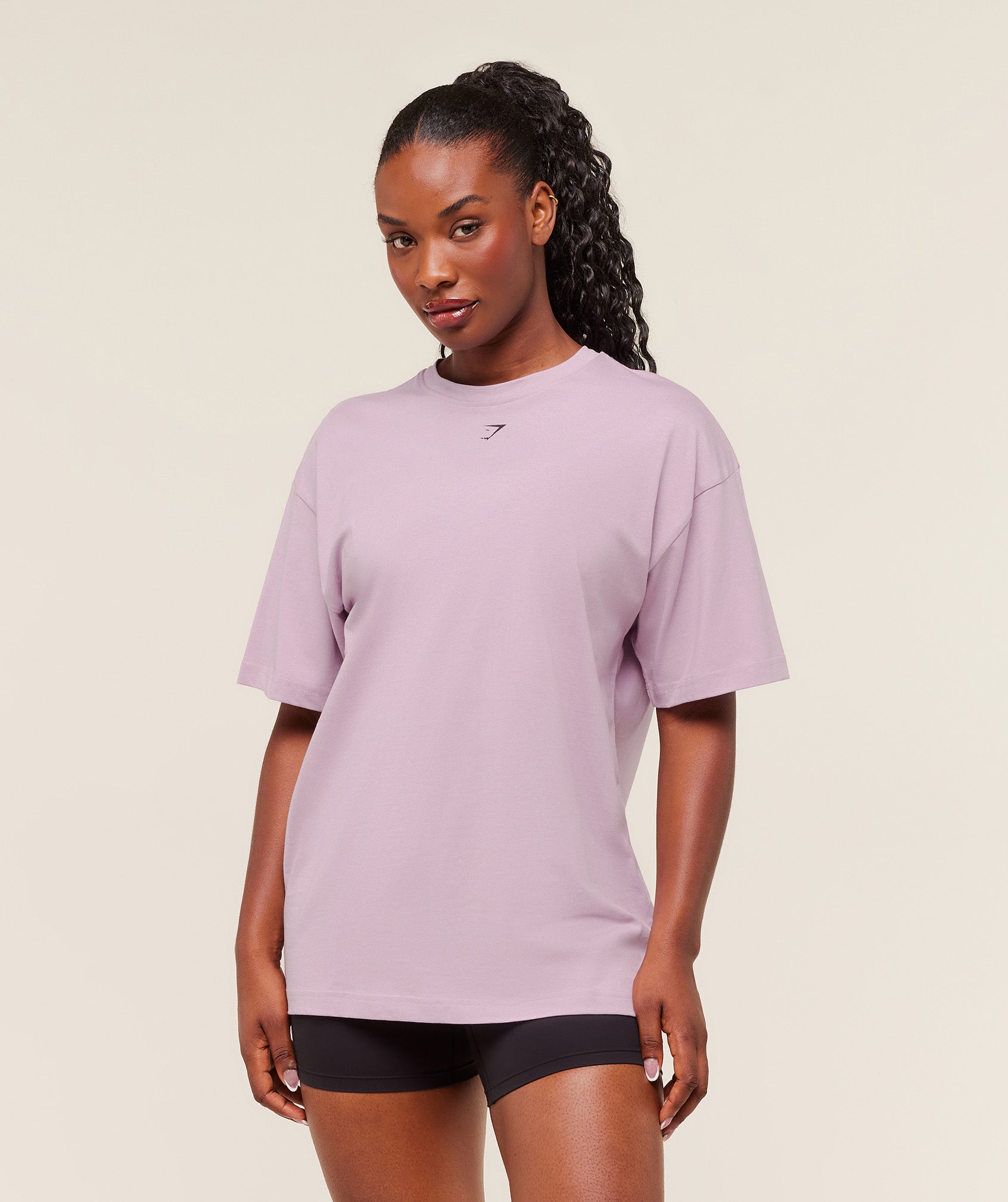 Gymshark Gymshark Strength Graphic T-Shirt - Warm Lilac