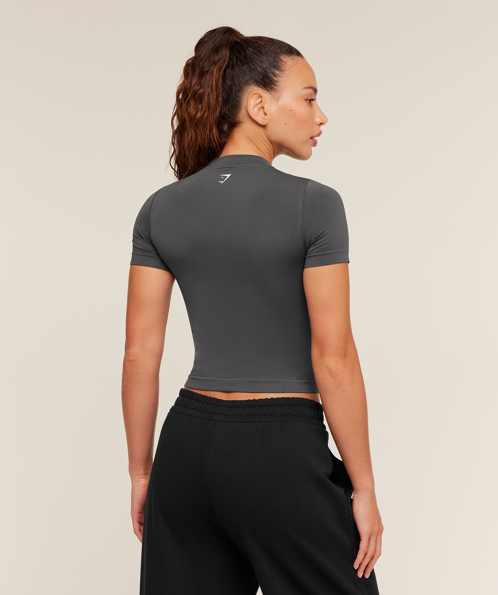 Gymshark Heavy Duty Seamless T-Shirt - Onyx Grey