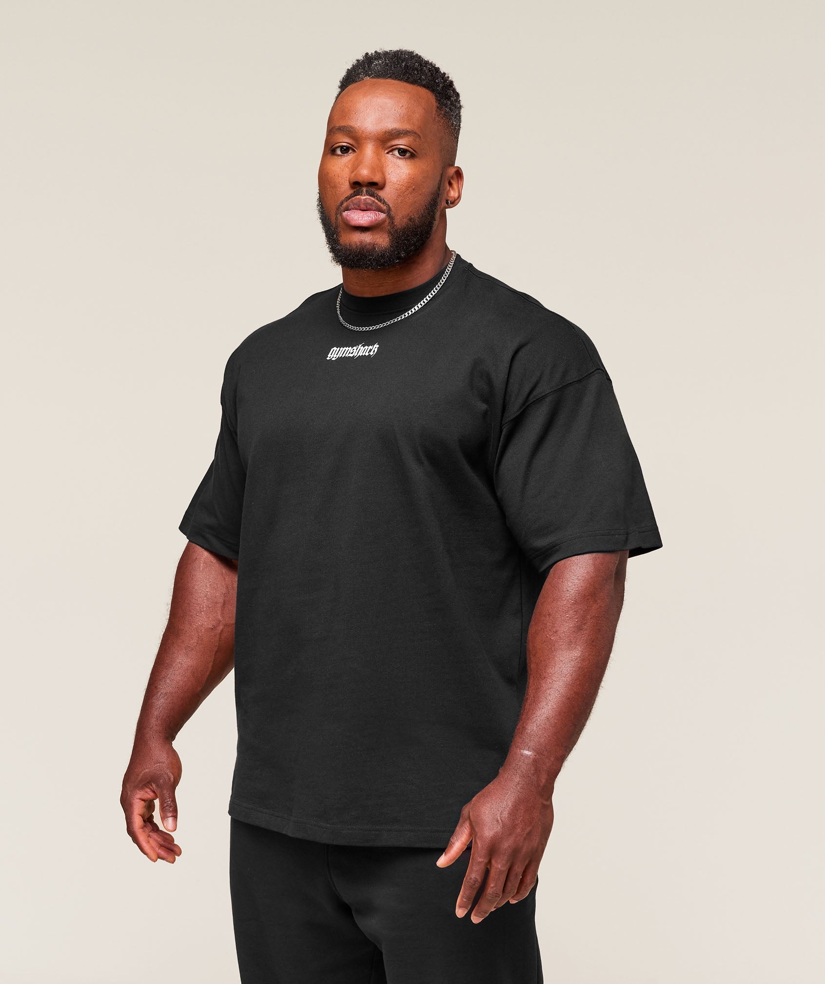 Gymshark Prayer Hands T-Shirt - Black