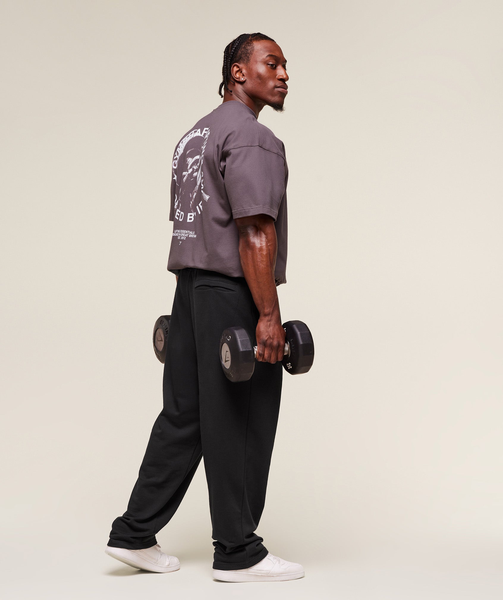 Gymshark Forged By Iron T-Shirt - Brushed Purple