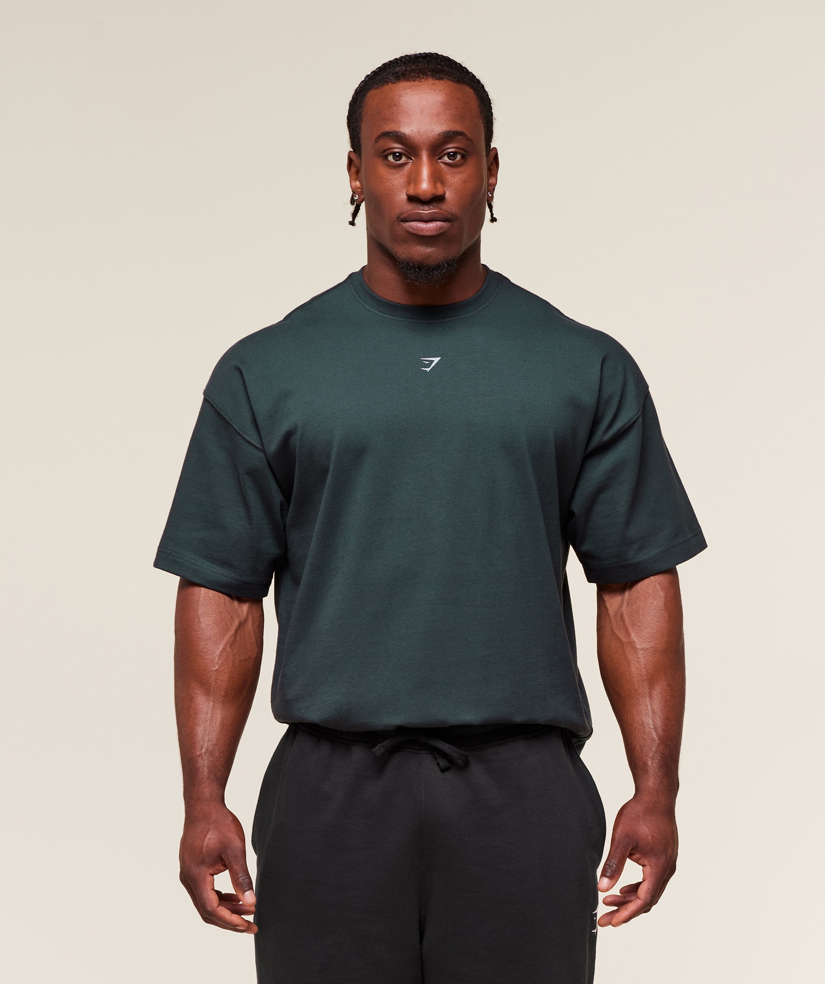 Gymshark Forged By Iron T-Shirt - Darkest Teal