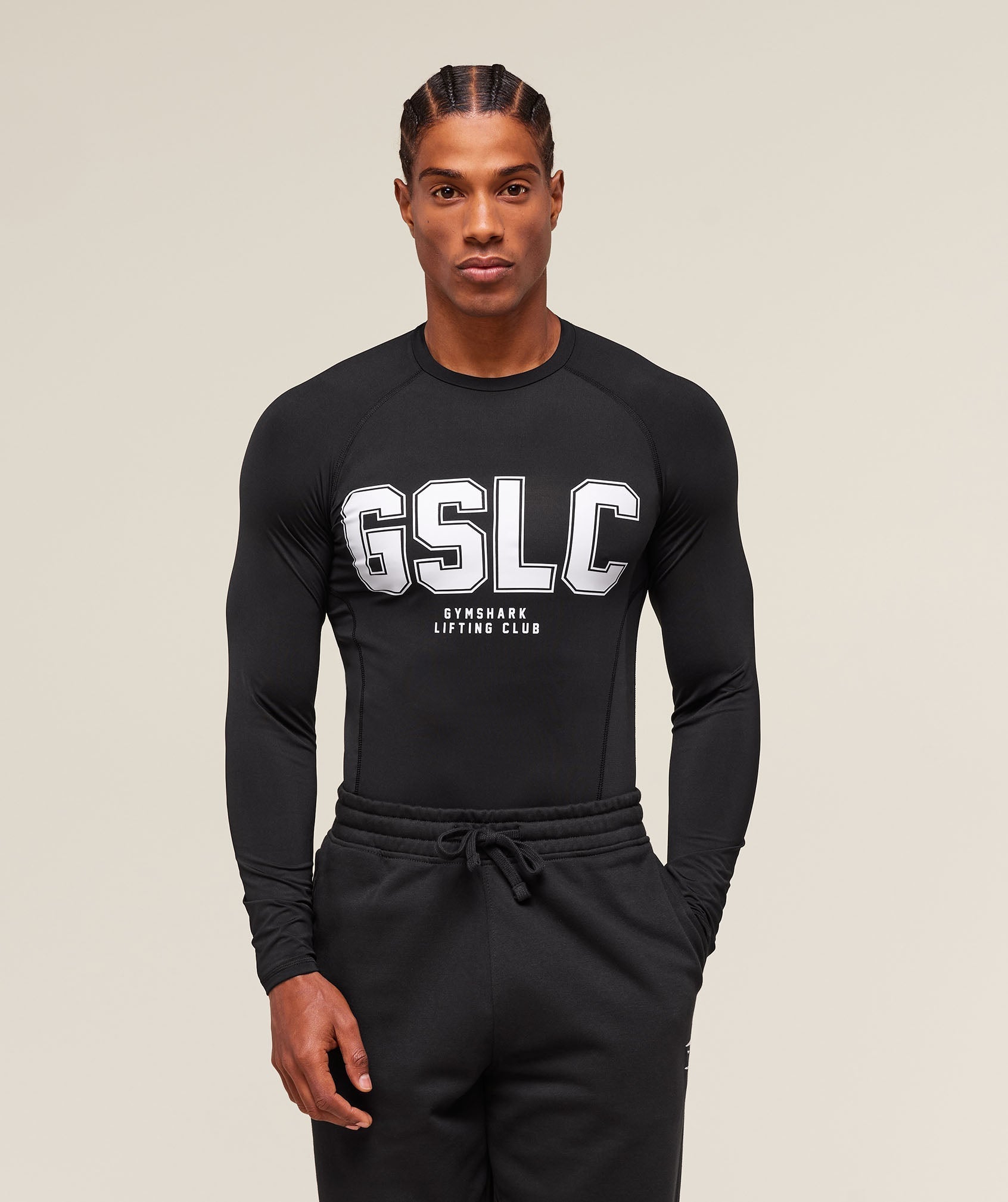 Gymshark GSLC Baselayer Long Sleeve T-Shirt - Black