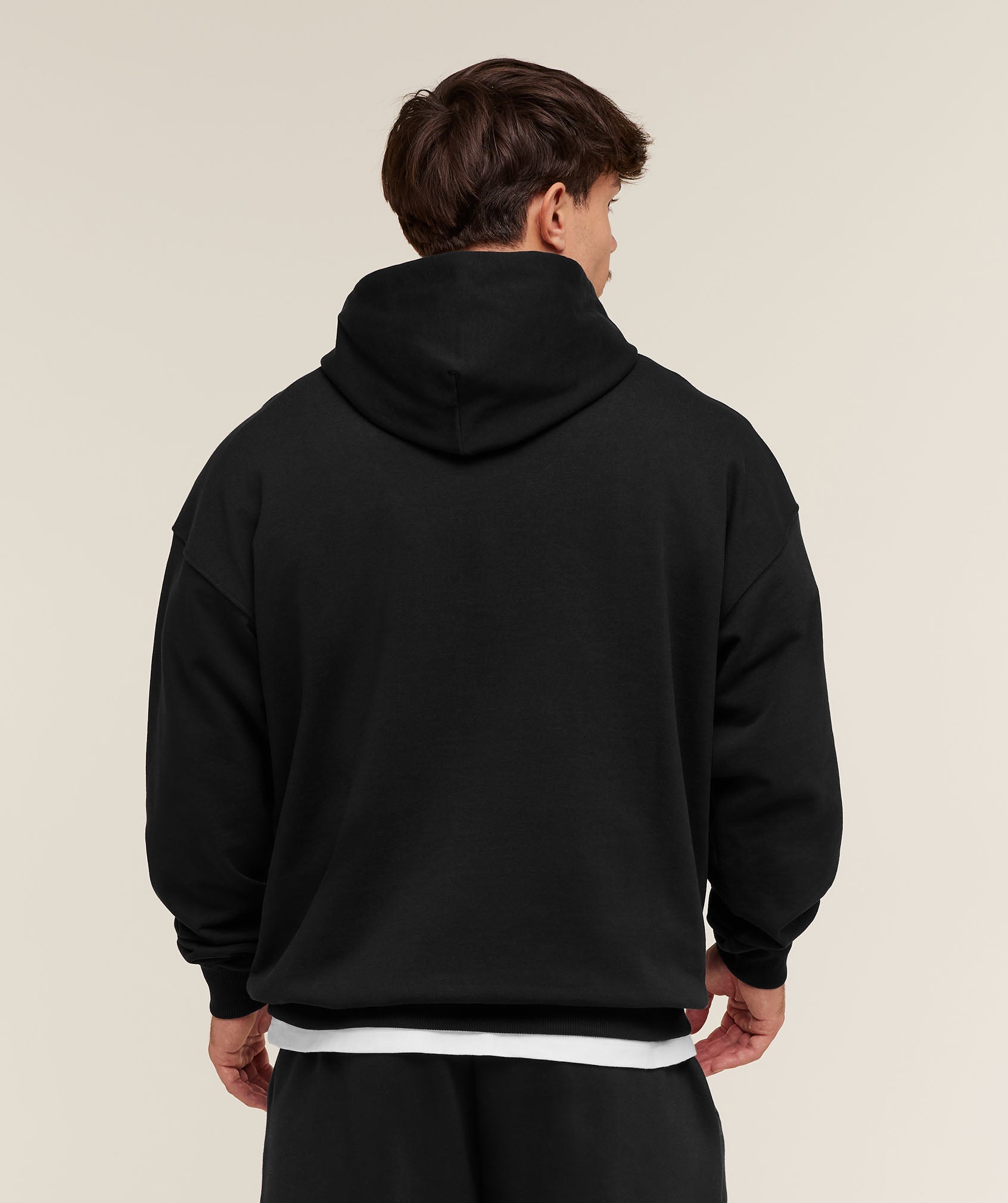 Gymshark Panther Graphic Hoodie - Black
