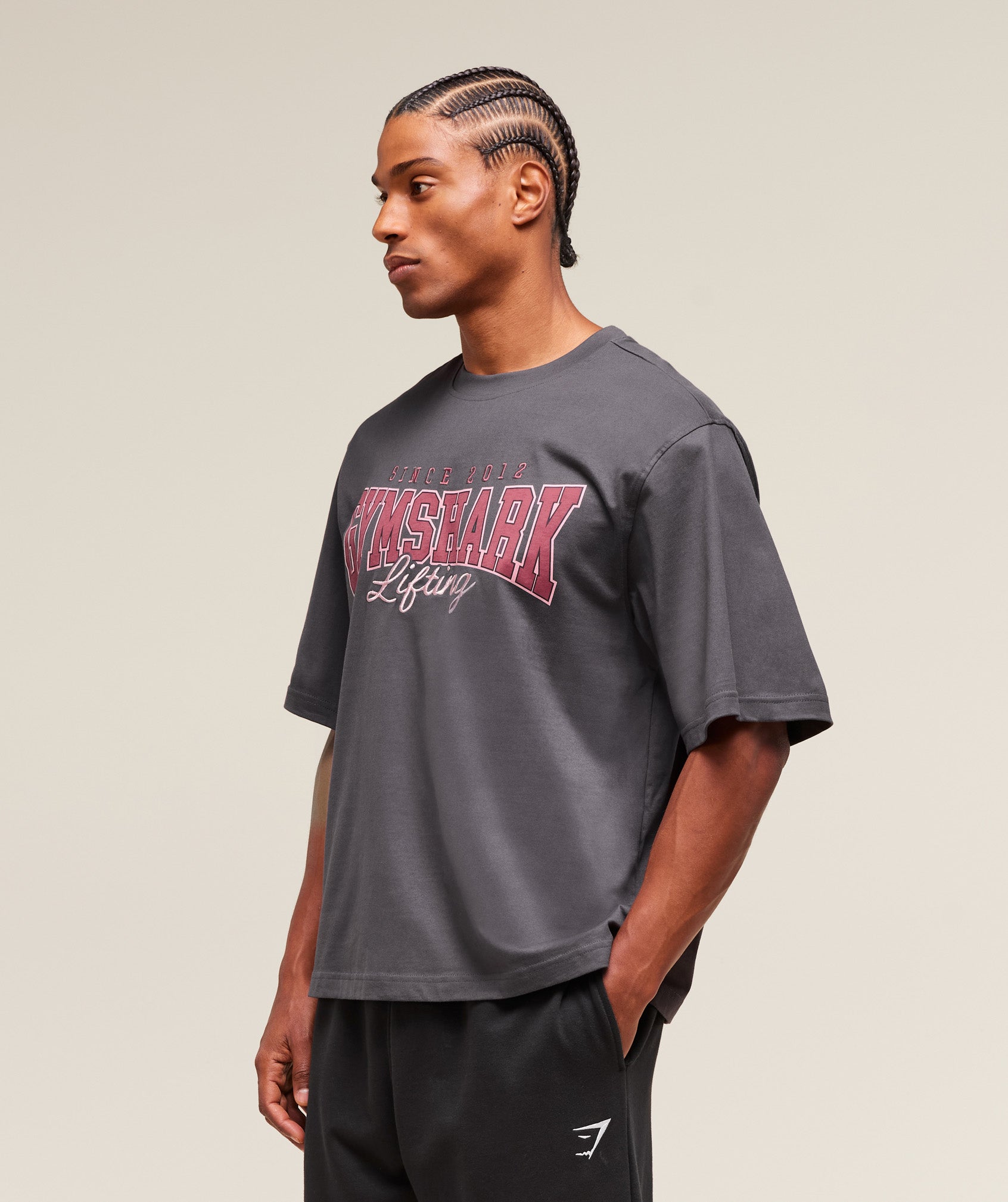 Gymshark Lifting Essentials T-Shirt - Onyx Grey