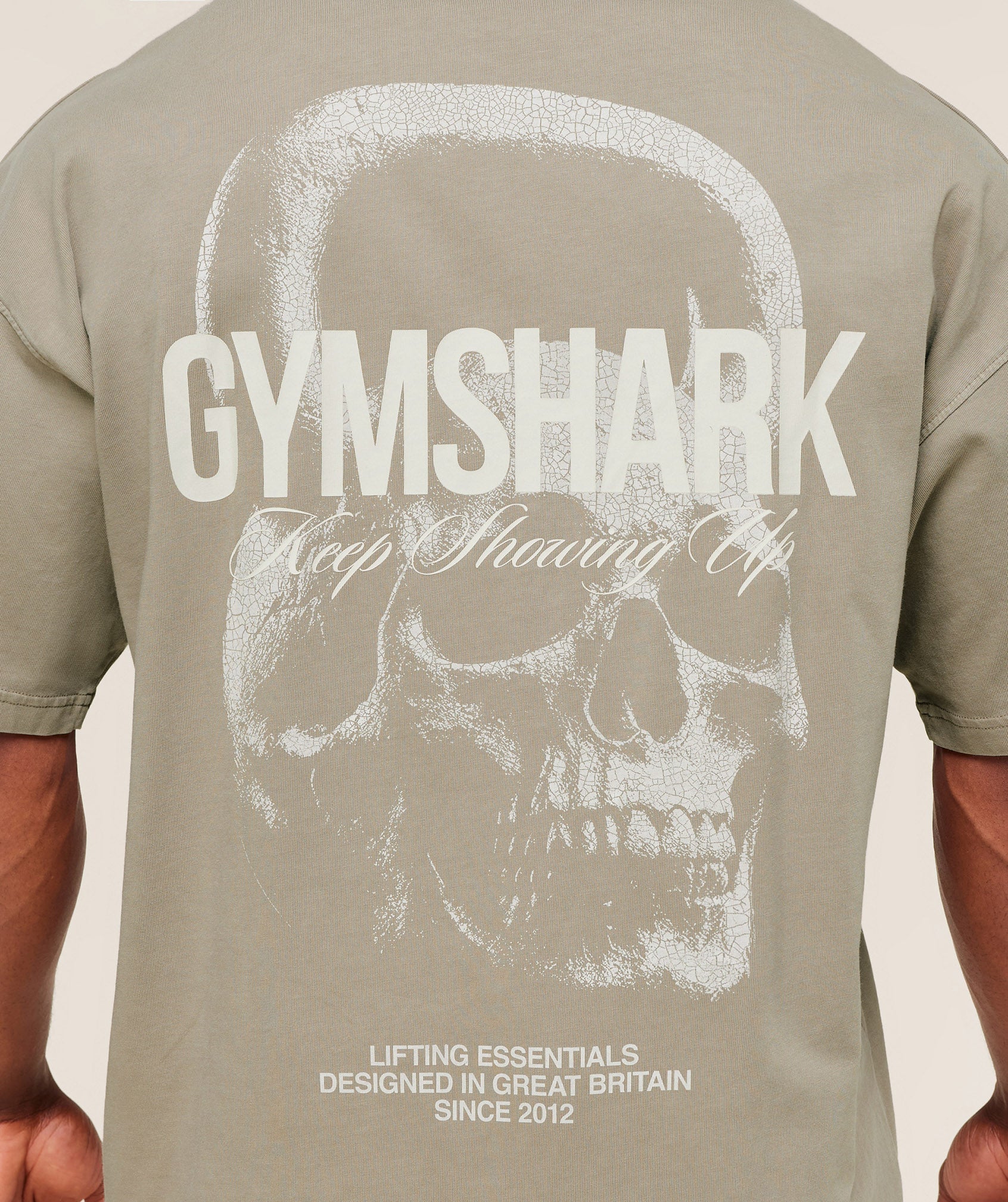Gymshark Deadweight T-Shirt - Linen Brown